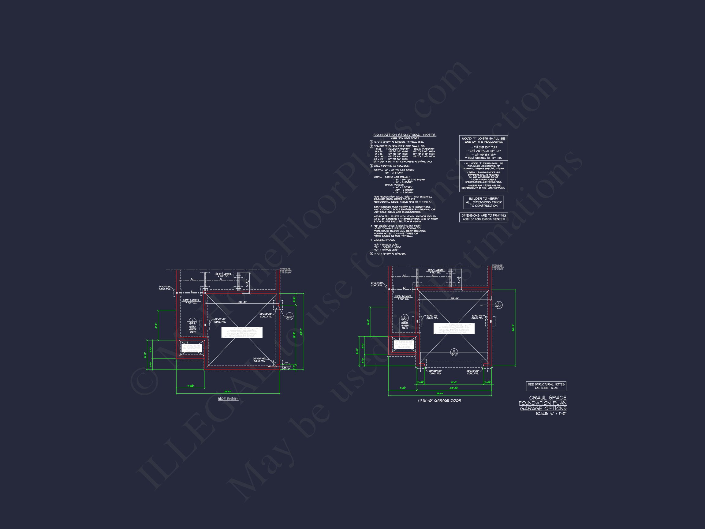 Modern CAD house Plan: 2-Story Floor Plan with Brick Design