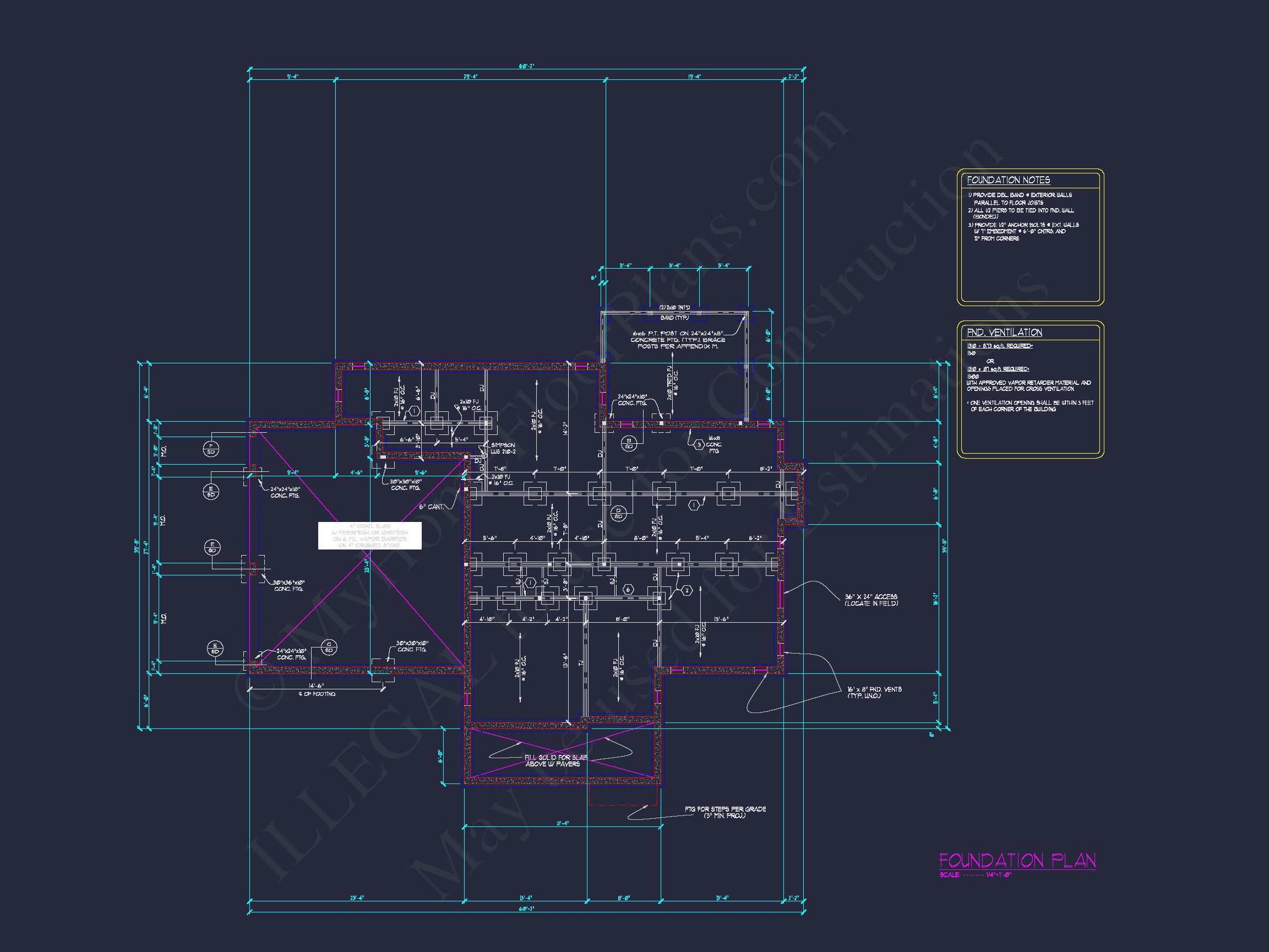 Modern CAD house Plan with 3 Beds,Basement,and 2.5 Baths