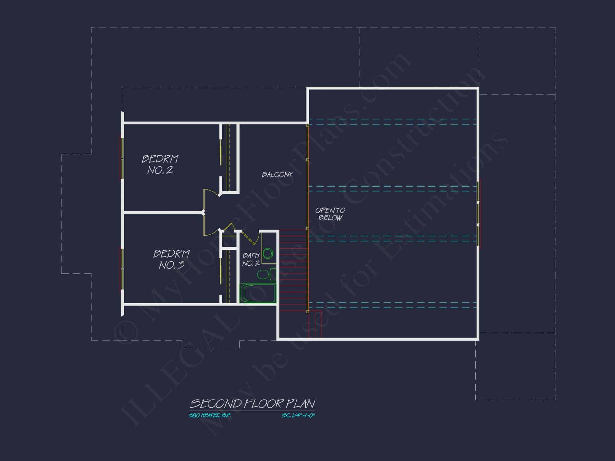 Modern Coastal house Plan with Detailed Blueprint & CAD Designs