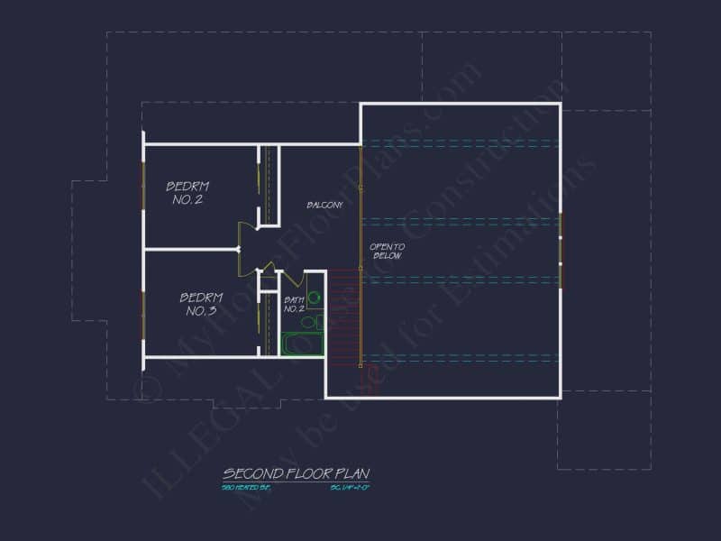 Modern Coastal house Plan with Detailed Blueprint & CAD Designs