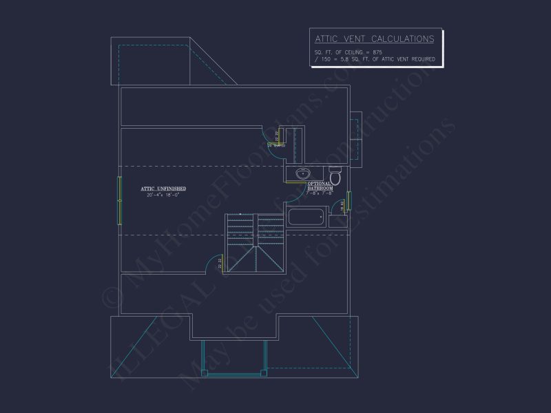 Modern Craftsman house Plan: 2-Story Floor Plan & CAD Designs