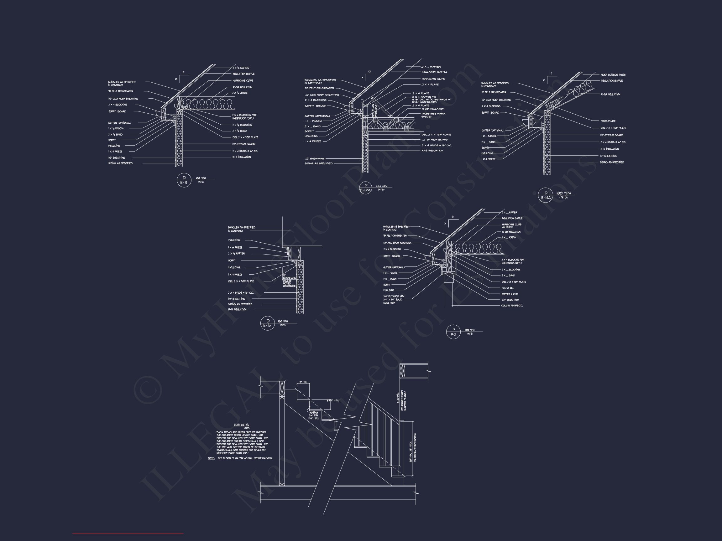 Modern Craftsman house Plan: CAD Floor Designs & Blueprint