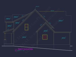 Modern Craftsman house Plan with 4 Bedrooms and Open Floor