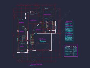 Modern Craftsman house Plan with 4 Bedrooms and Open Floor