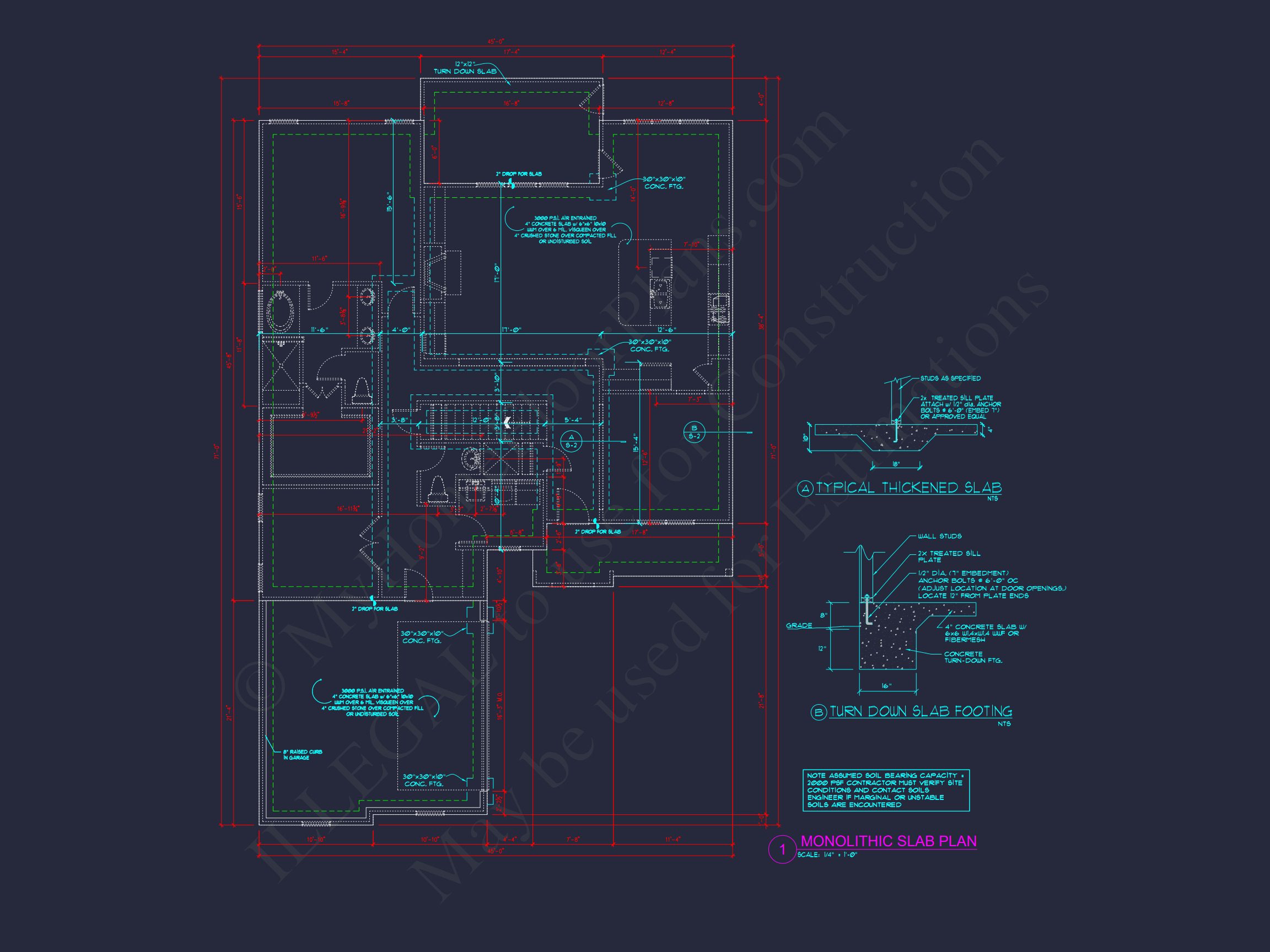 Modern Craftsman house Plan with CAD Designs and Floor Blueprint
