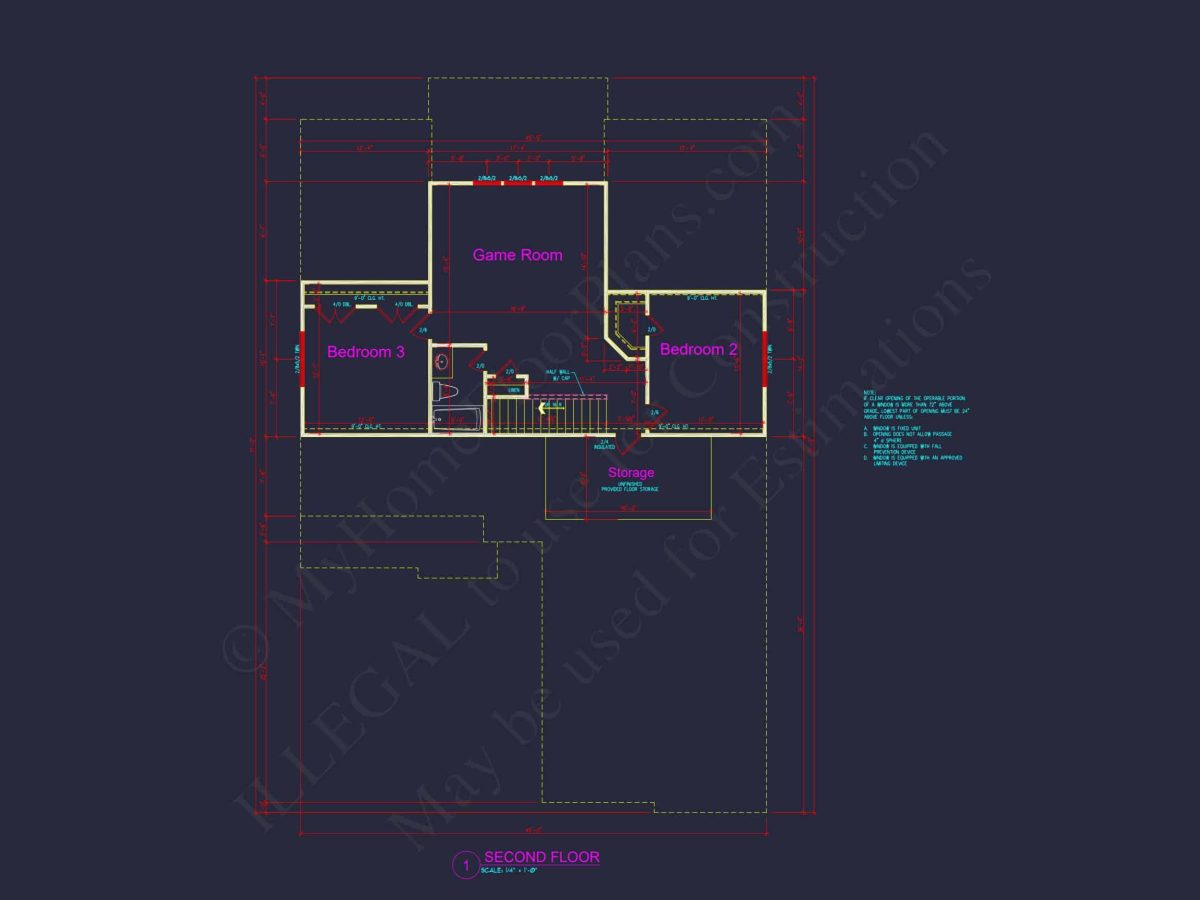 Modern Craftsman house Plan with CAD Designs and Floor Blueprint