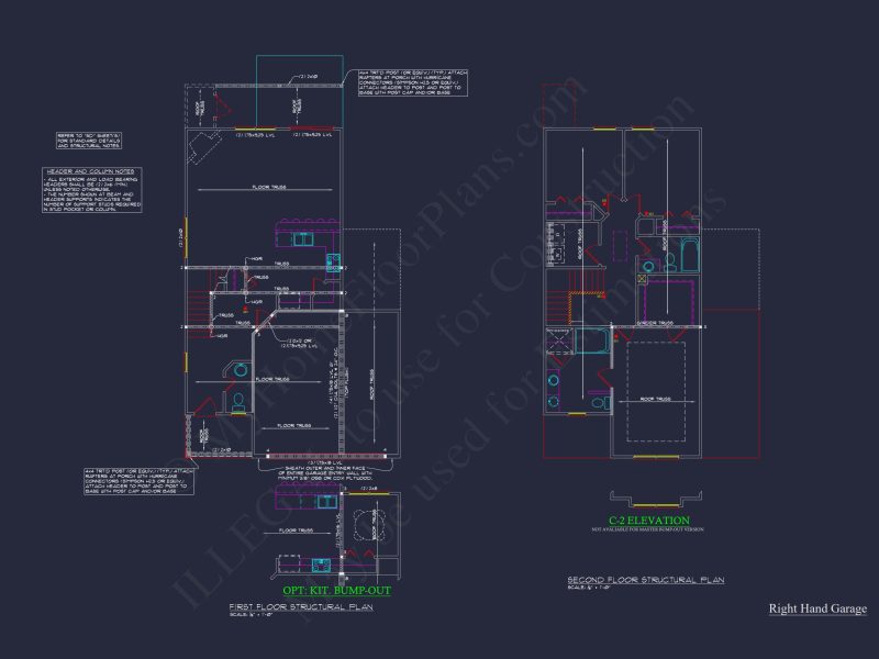 Modern Craftsman house Plan with CAD Floor Plans and Designs