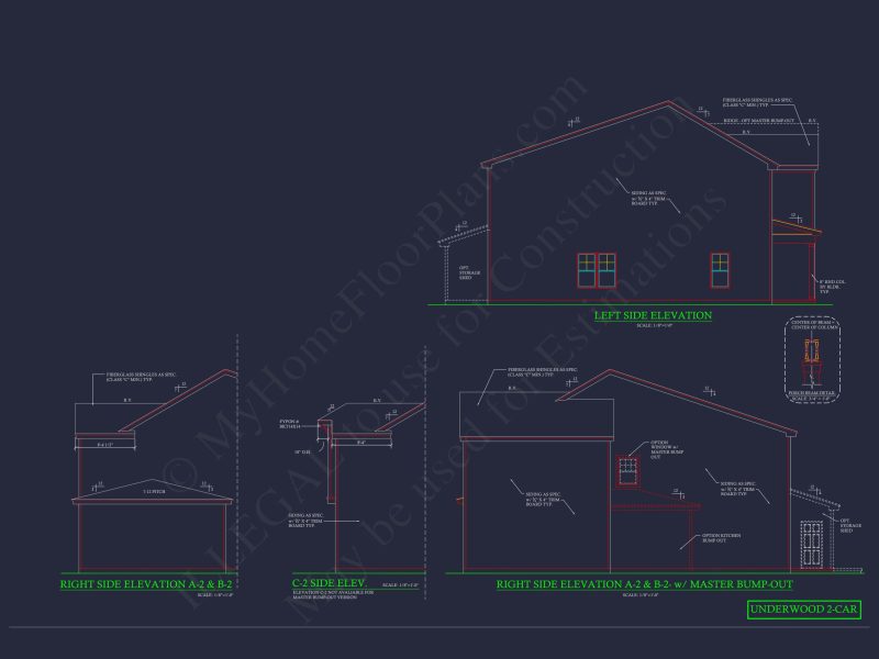 Modern Craftsman house Plan with CAD Floor Plans and Designs