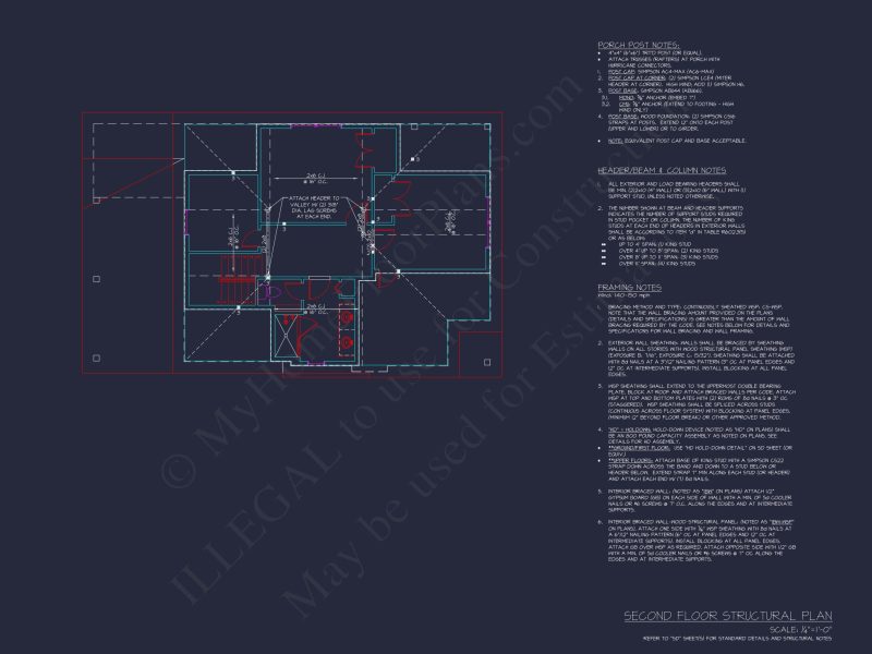 Modern Craftsman house Plan with Detailed Architecture Designs