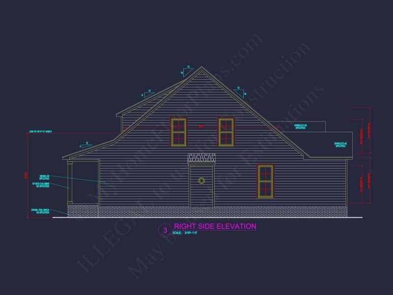 Modern Craftsman house Plan with Spacious Floor Blueprint