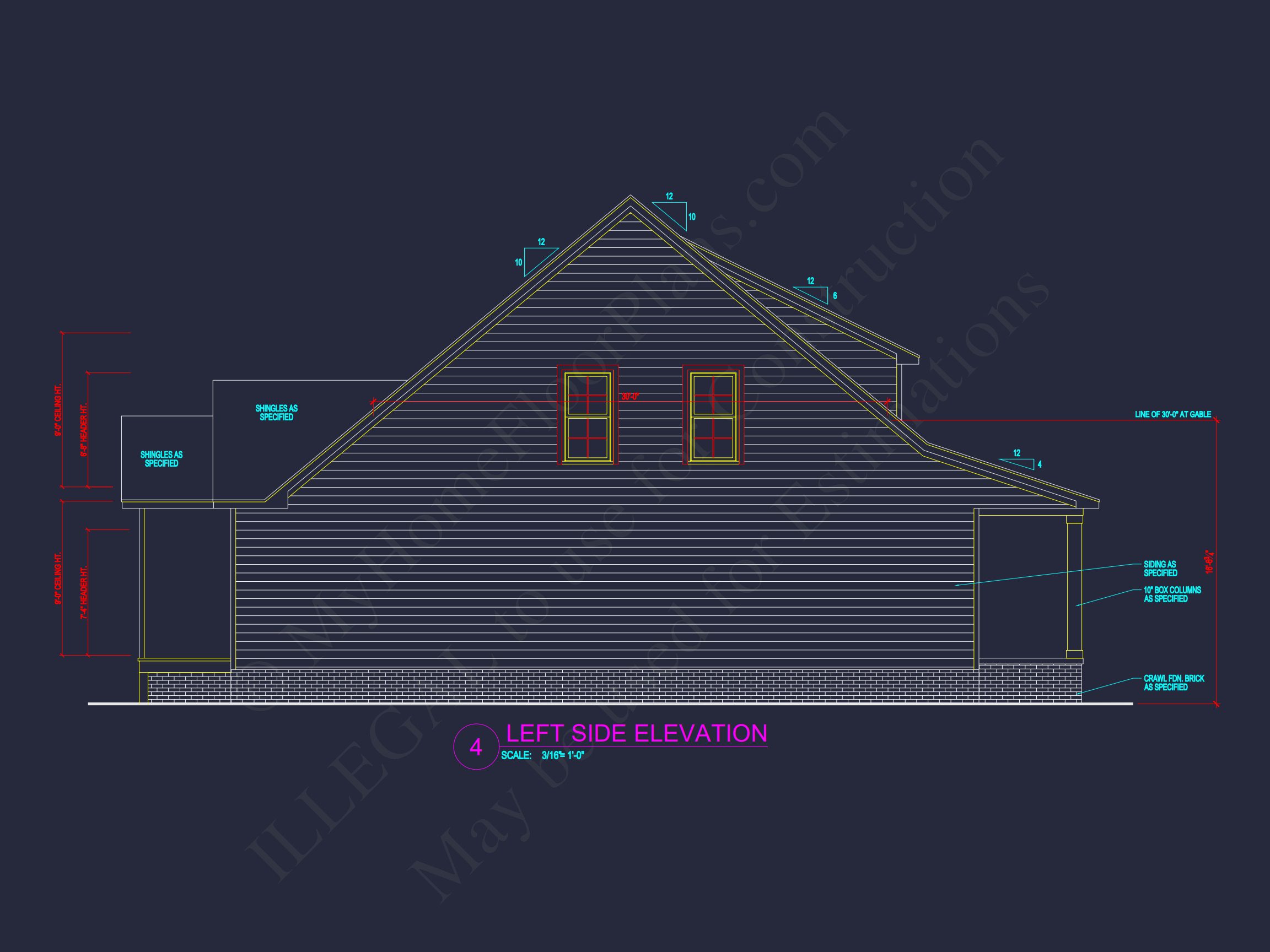 Modern Craftsman house Plan with Spacious Floor Blueprint