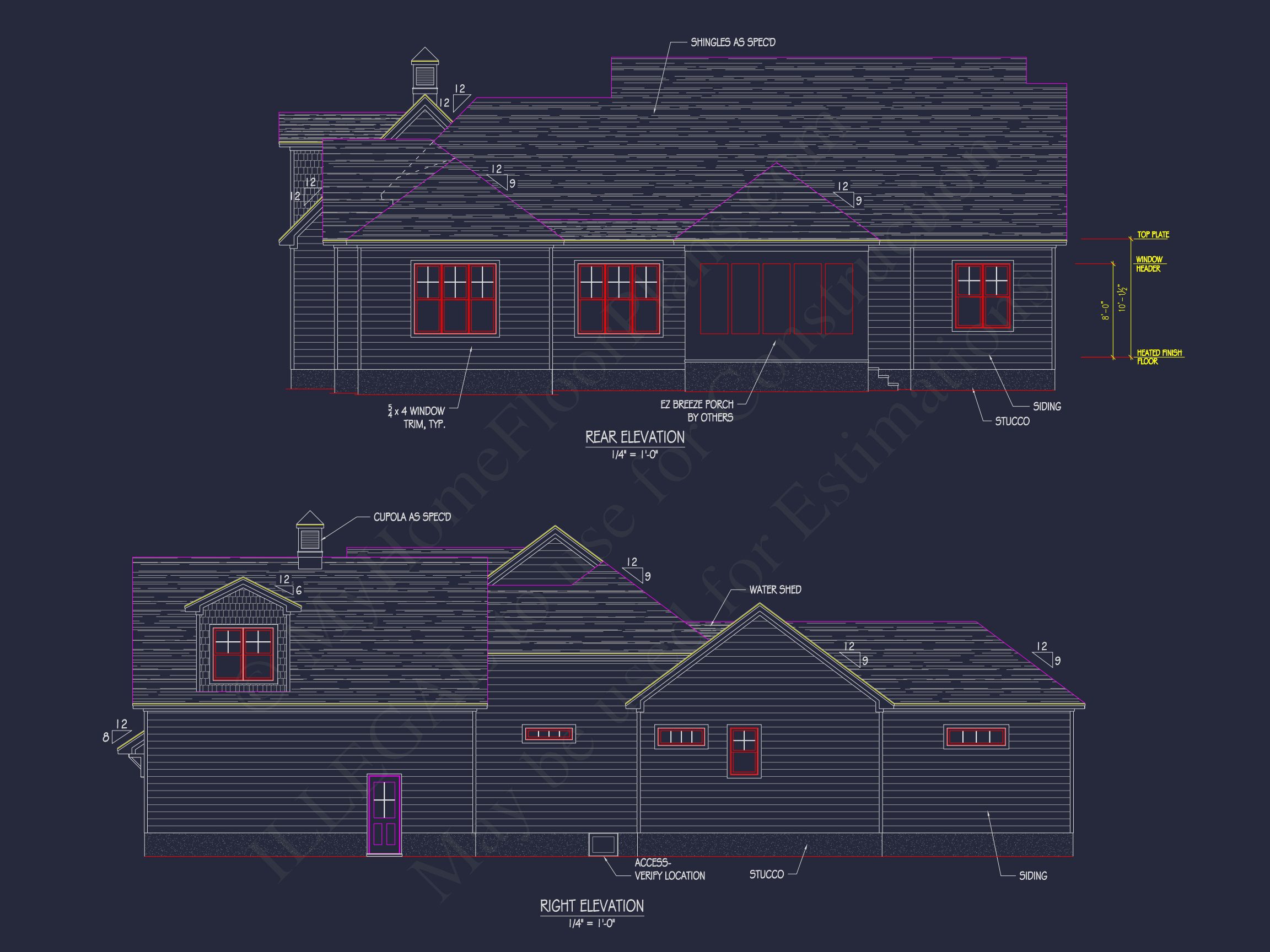 "Modern Craftsman house Plan featuring spacious floor design and detailed CAD blueprints"