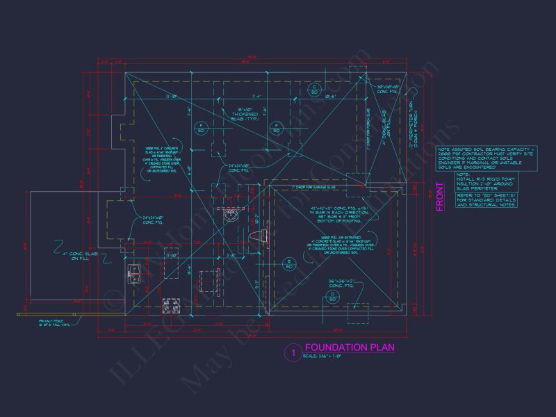 Modern Craftsman house Plan with Spacious Floor Layout and CAD Designs