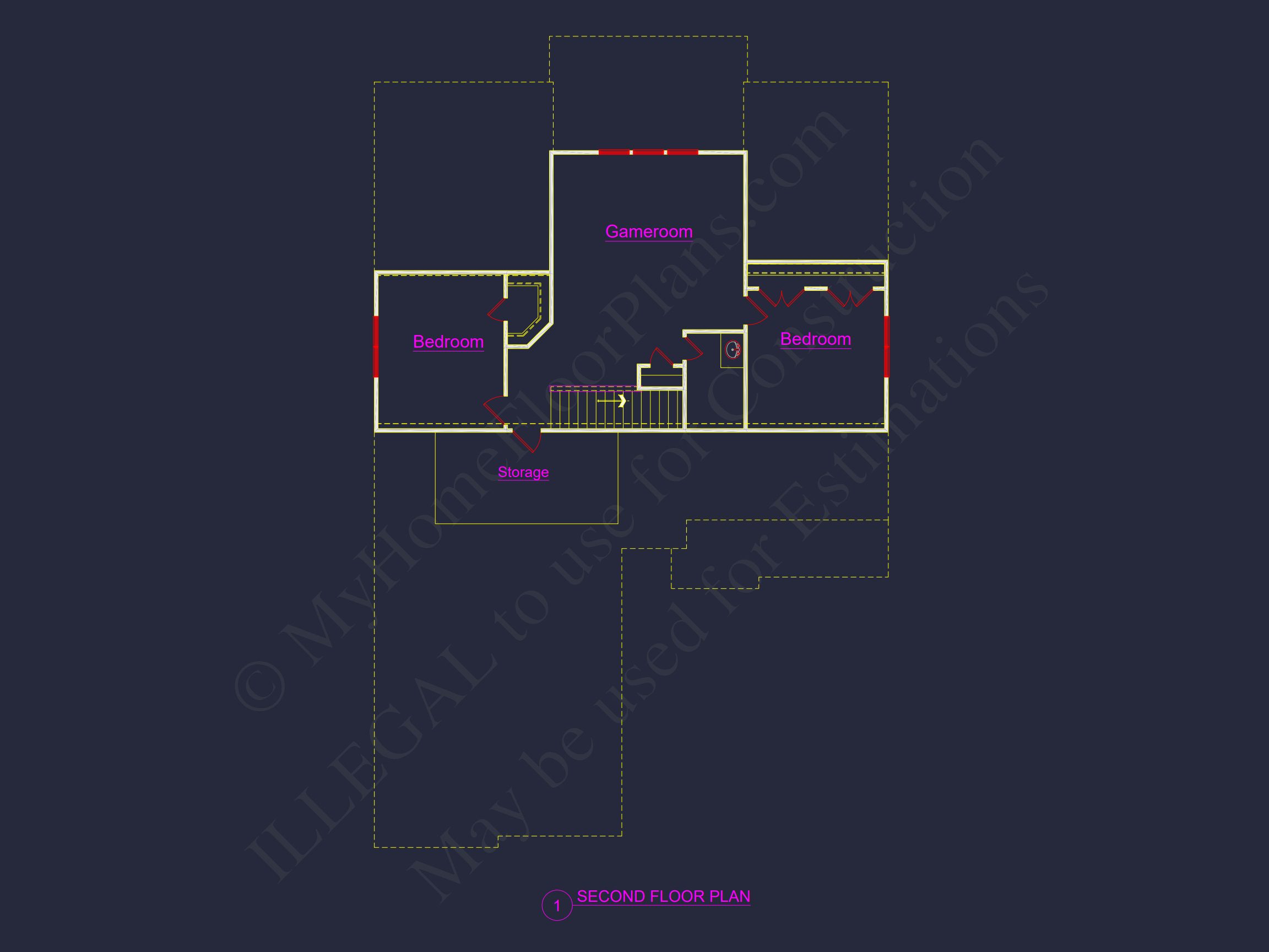 Modern Craftsman house Plan with Spacious Floor Plans