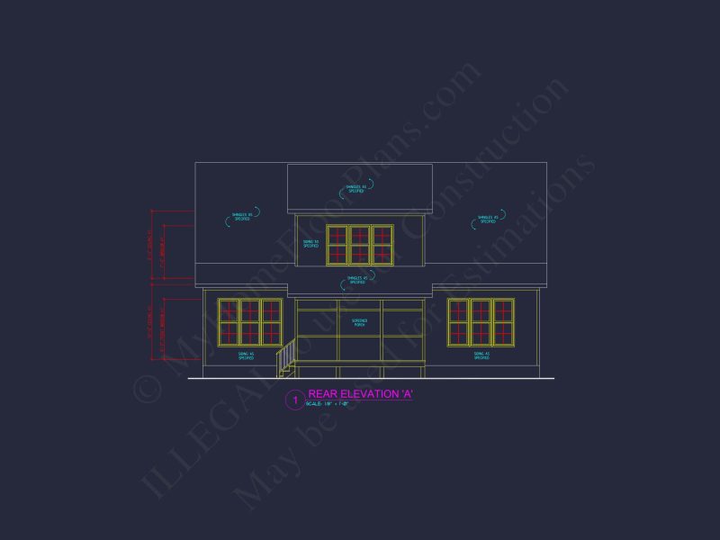 Modern Craftsman house Plan with Spacious Floor Plans
