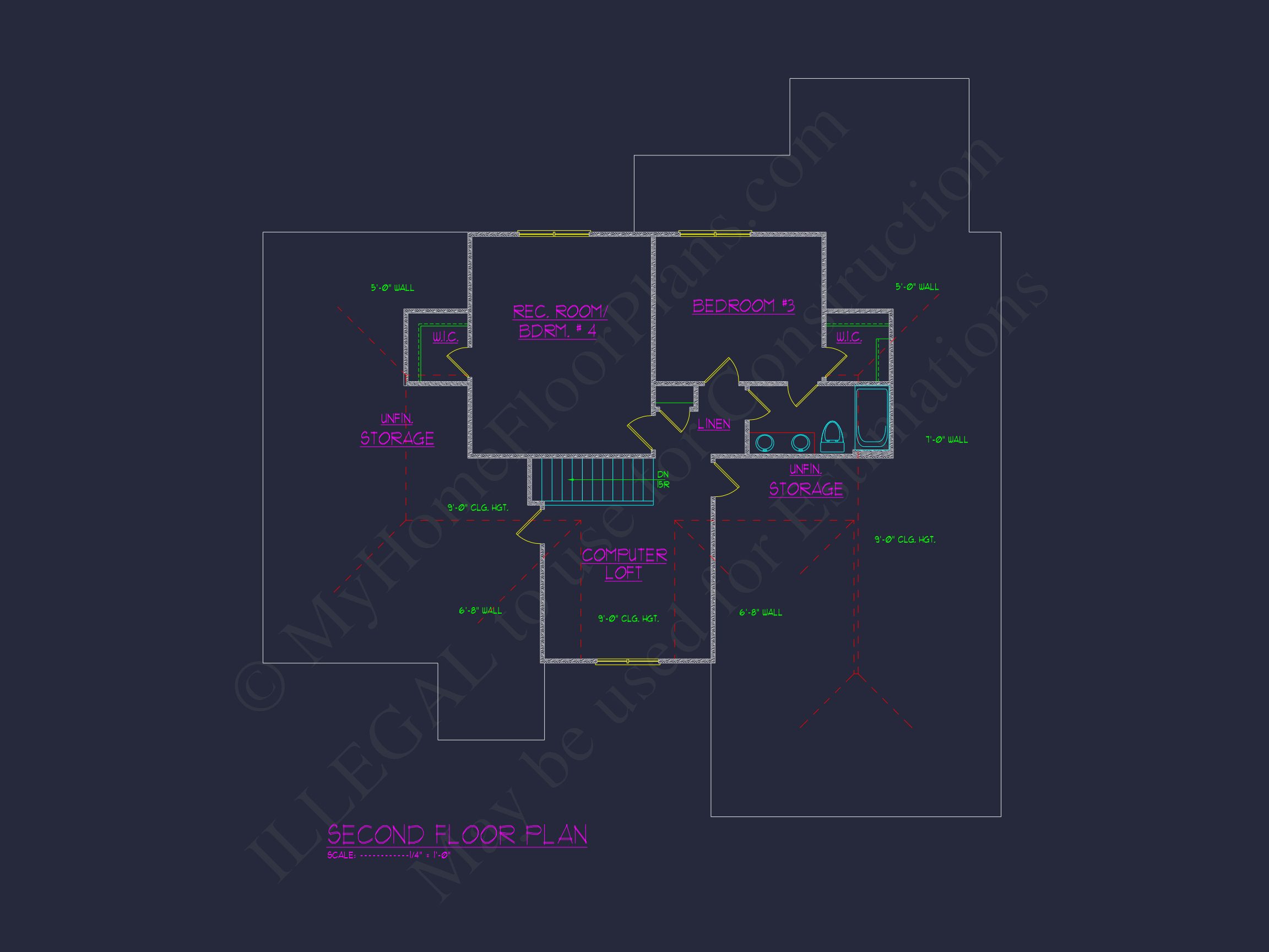 Modern Craftsman house Plan with Spacious Floor Plans & CAD