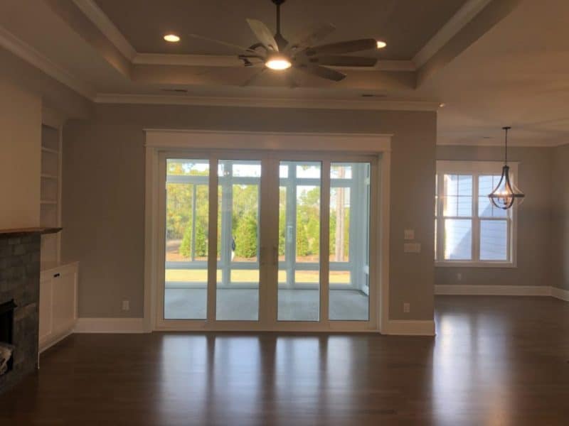 "Modern Craftsman house plan featuring a spacious floor design and CAD blueprints"