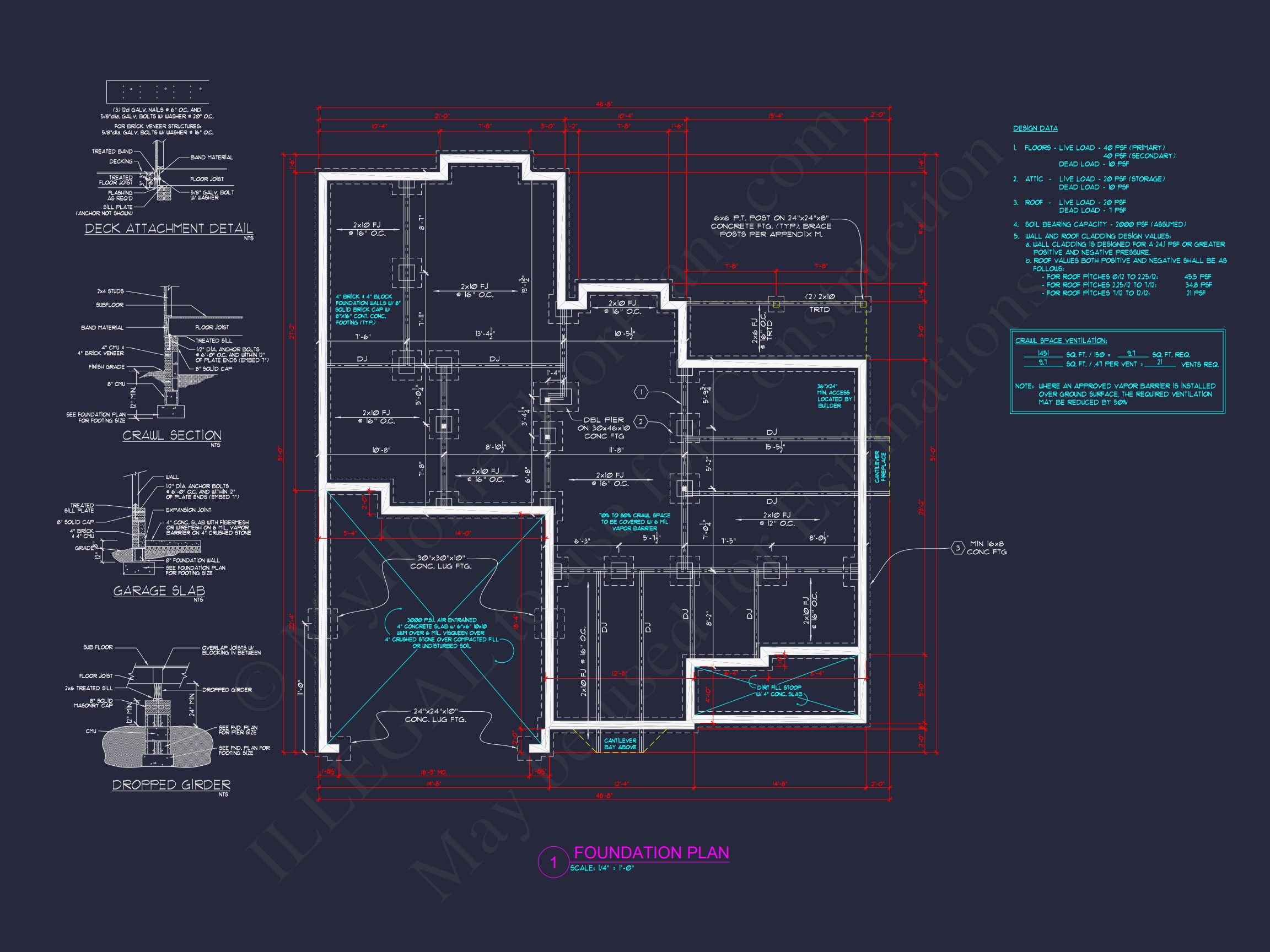 Modern Family house Plan: CAD Blueprint with 2-Story Design