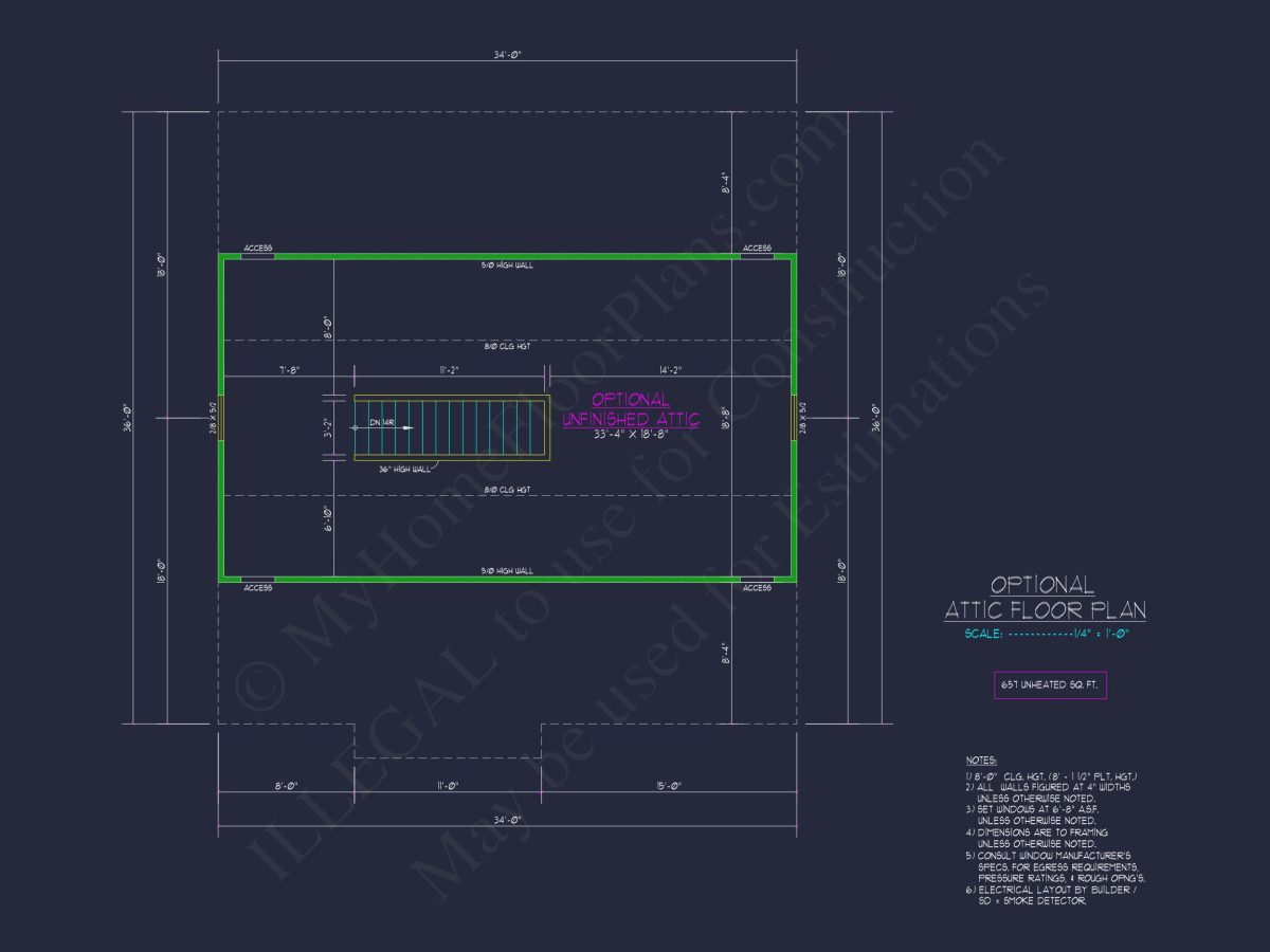 Modern house Design: Beautiful 2-Story Floor Plan Blueprint