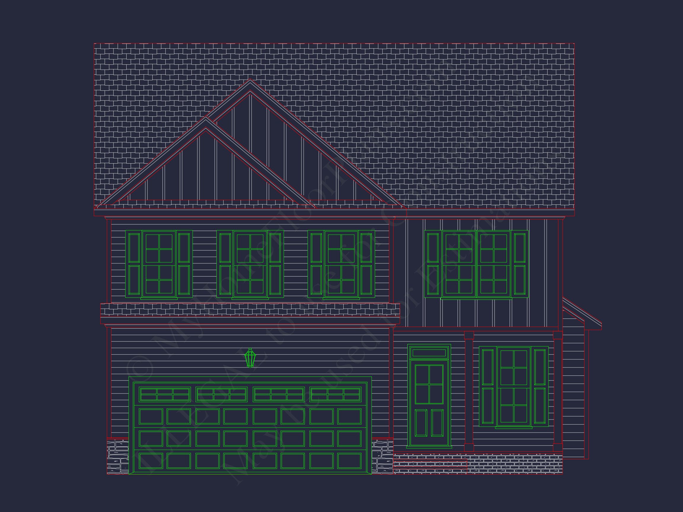 Modern house Design with Spacious CAD Floor Plans: Blueprint Guide