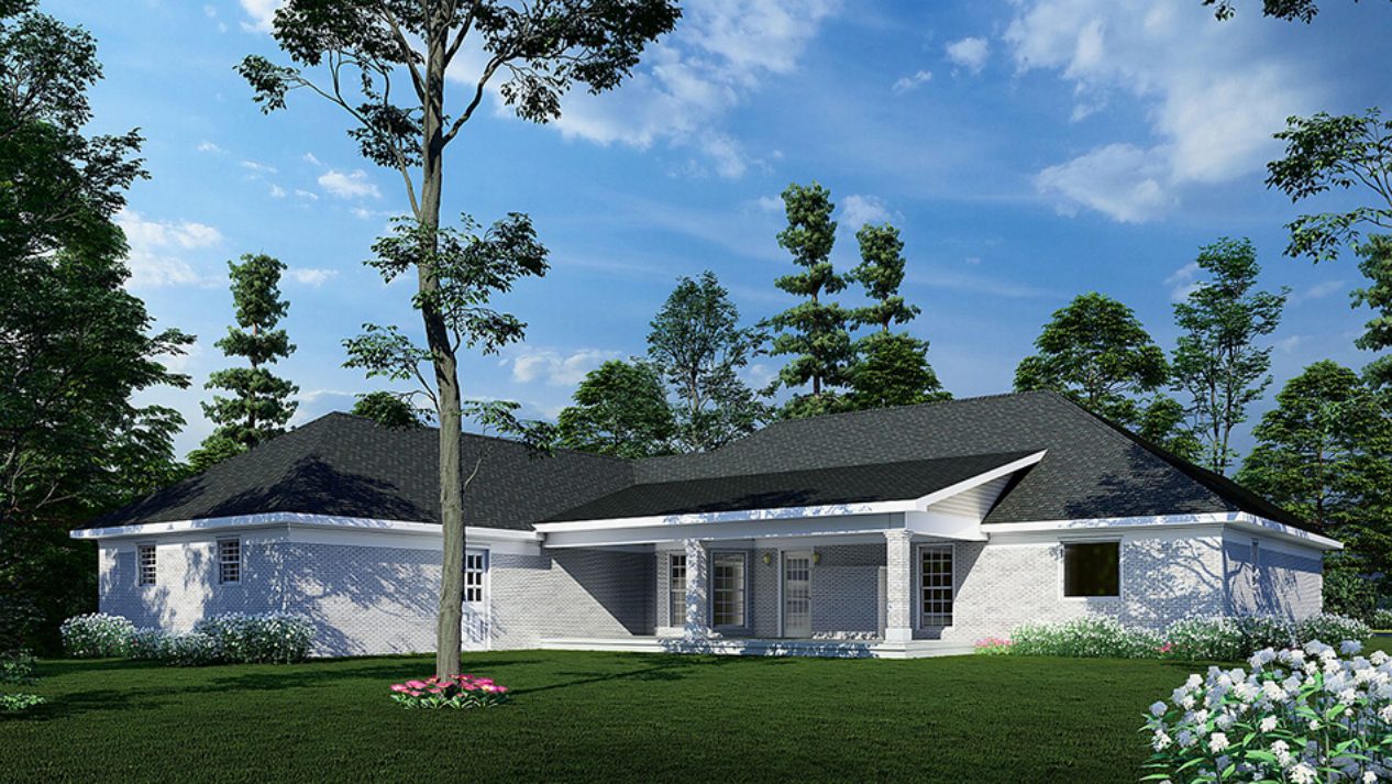 Modern house Floor Plan with 3 Beds,CAD Designs,and Workshop
