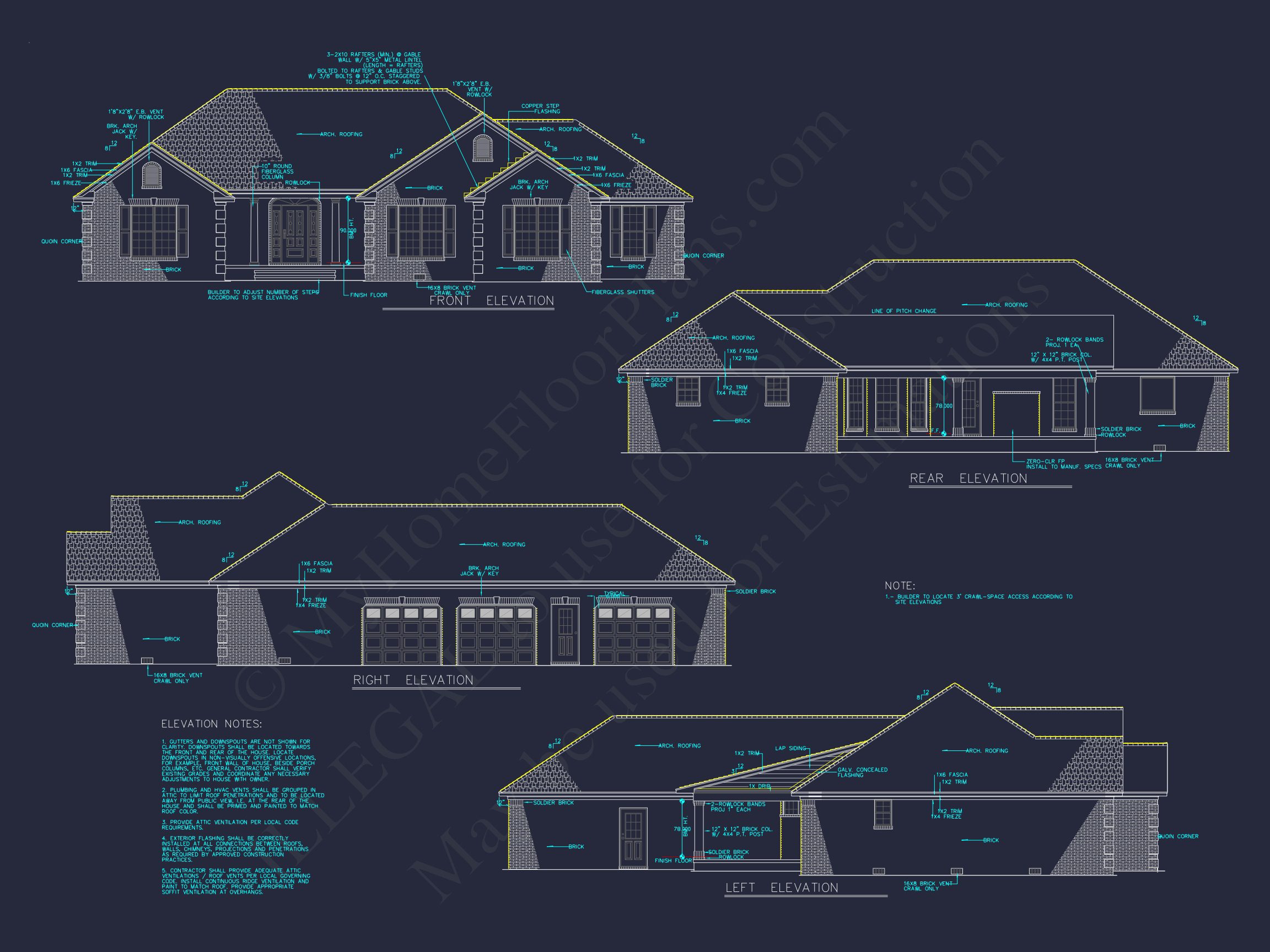Modern house Floor Plan with 3 Beds,CAD Designs,and Workshop
