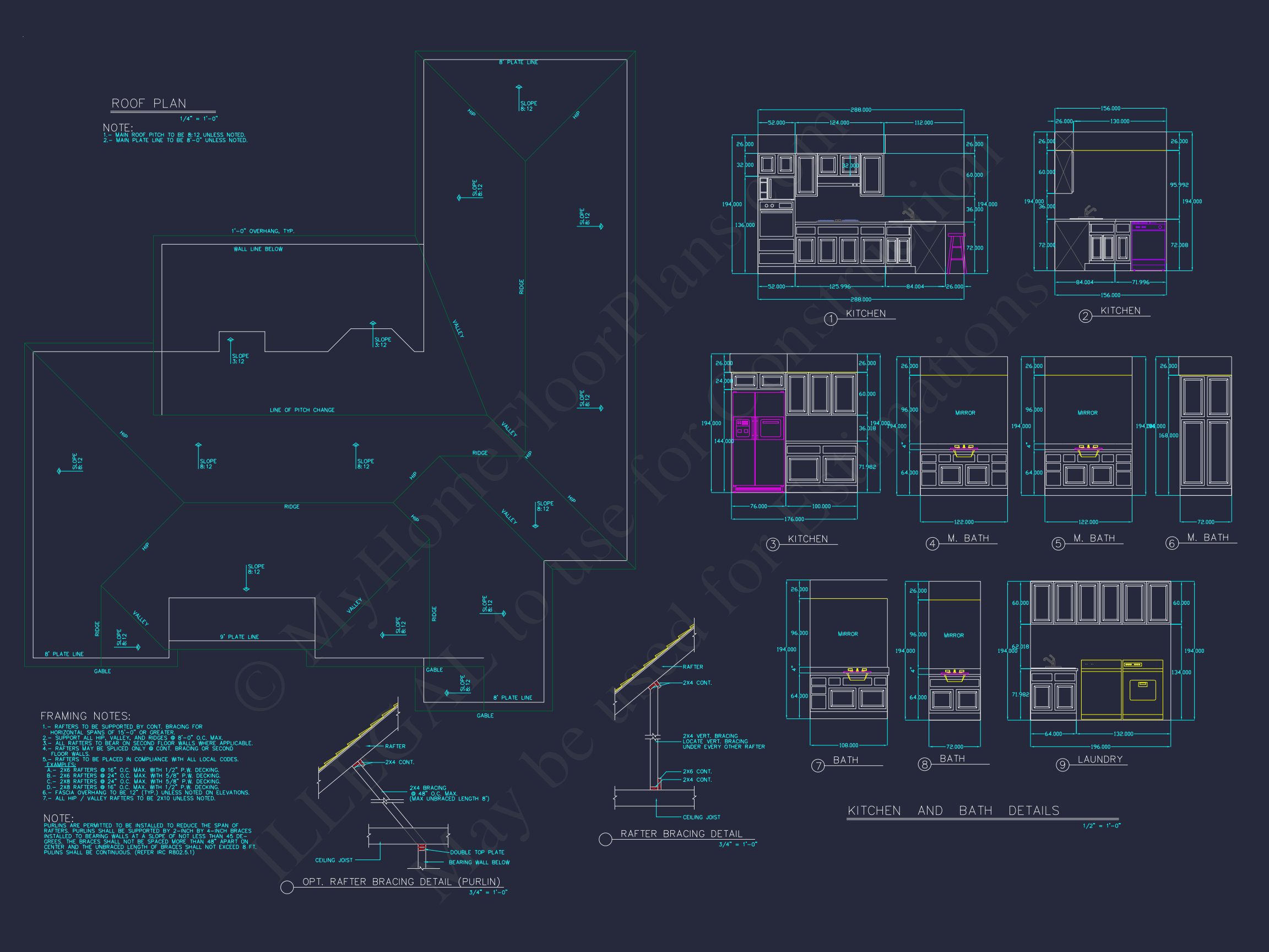 Modern house Floor Plan with 3 Beds,CAD Designs,and Workshop