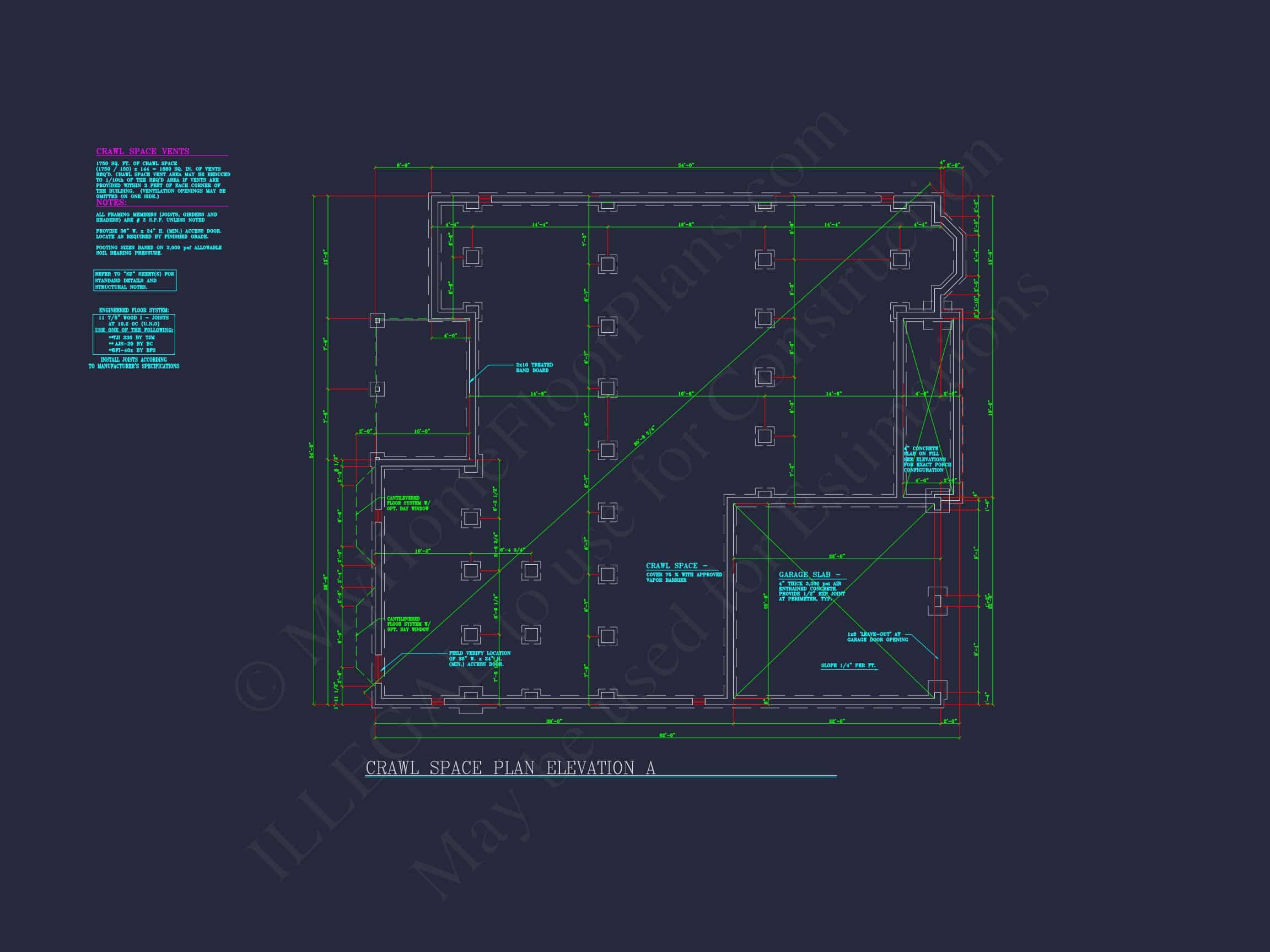 Modern house Plan: Blueprint,CAD Designs for Spacious Living