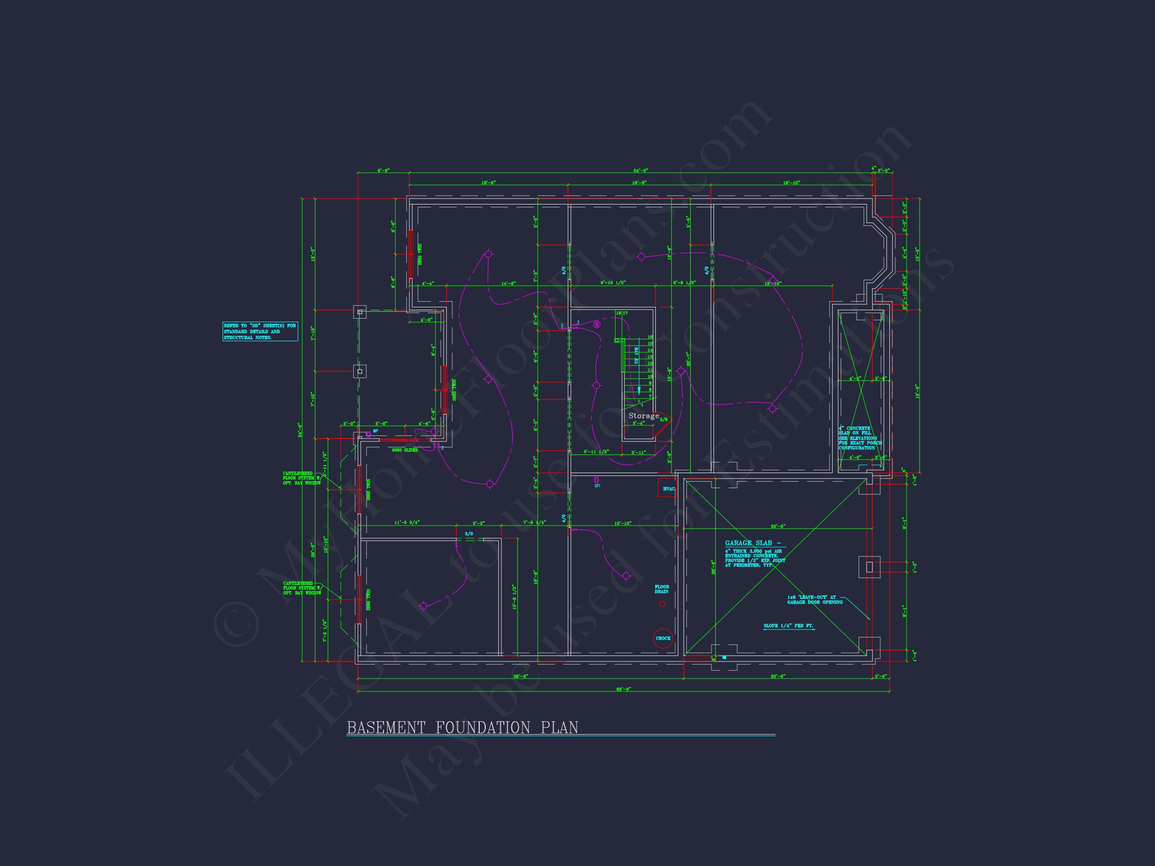 Modern house Plan: Blueprint,CAD Designs for Spacious Living