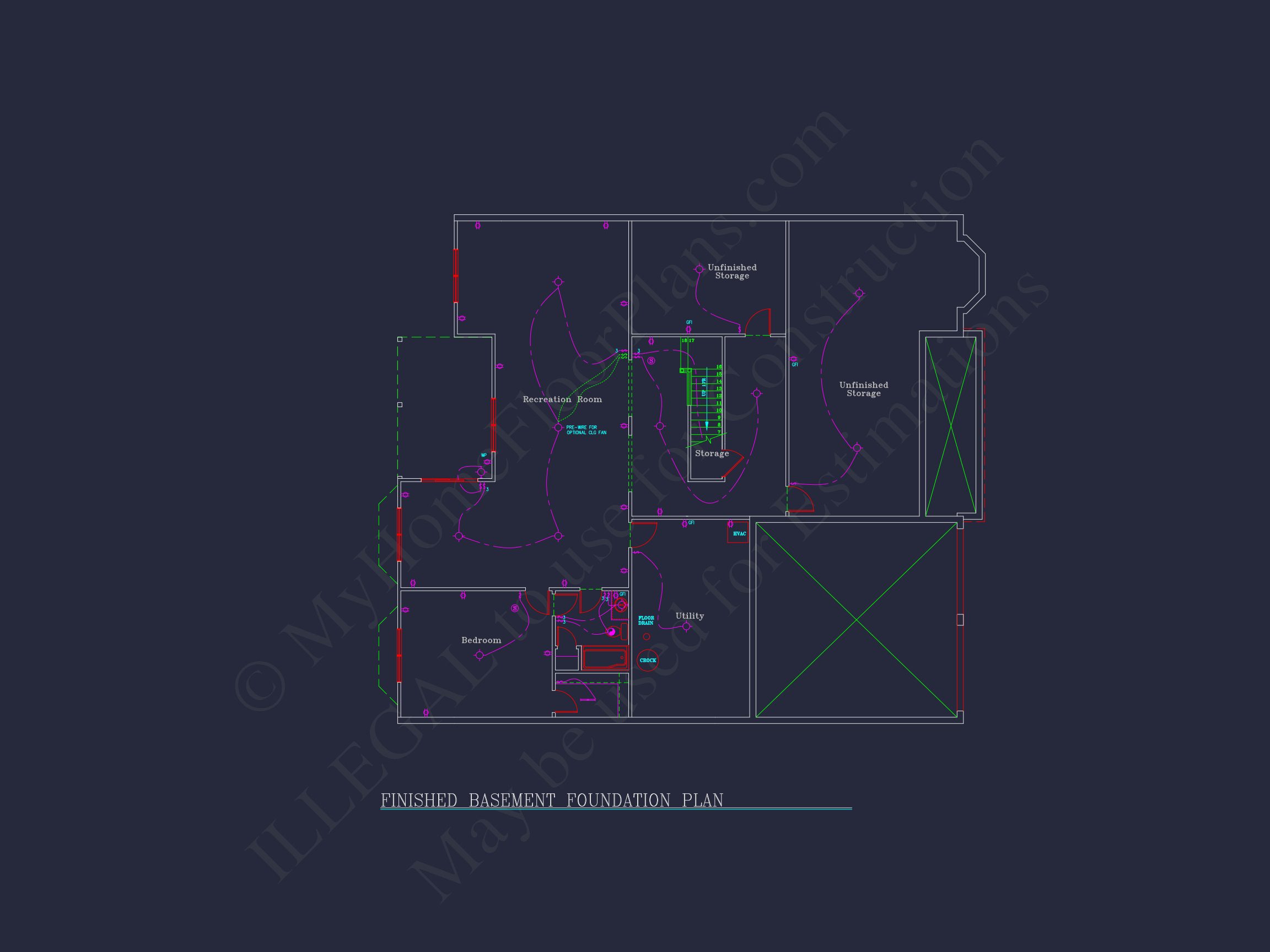 Modern house Plan: Blueprint,CAD Designs for Spacious Living