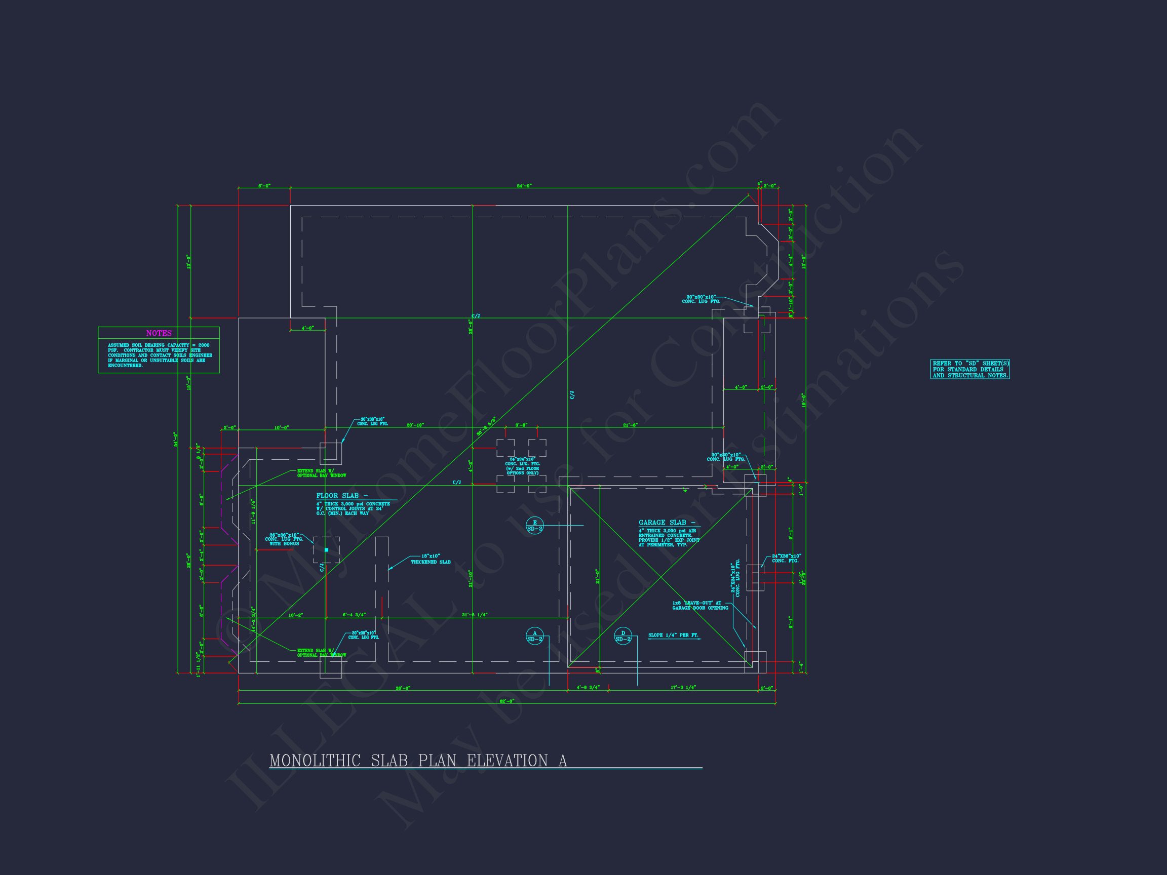 Modern house Plan: Blueprint,CAD Designs for Spacious Living