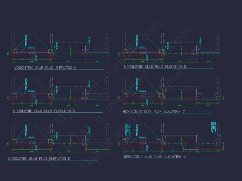Modern house Plan: Blueprint, CAD Designs for Spacious Living