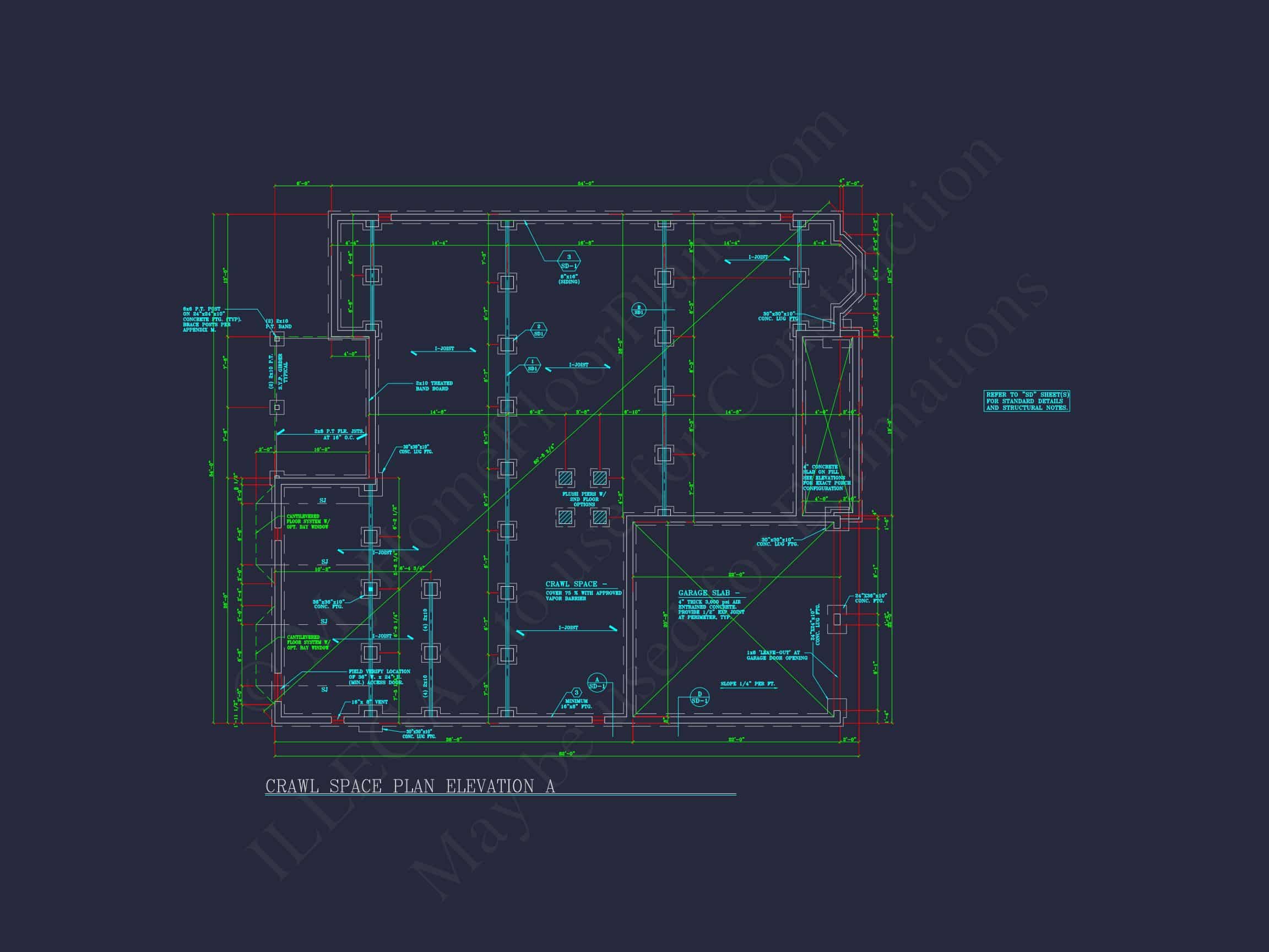 Modern house Plan: Blueprint,CAD Designs for Spacious Living