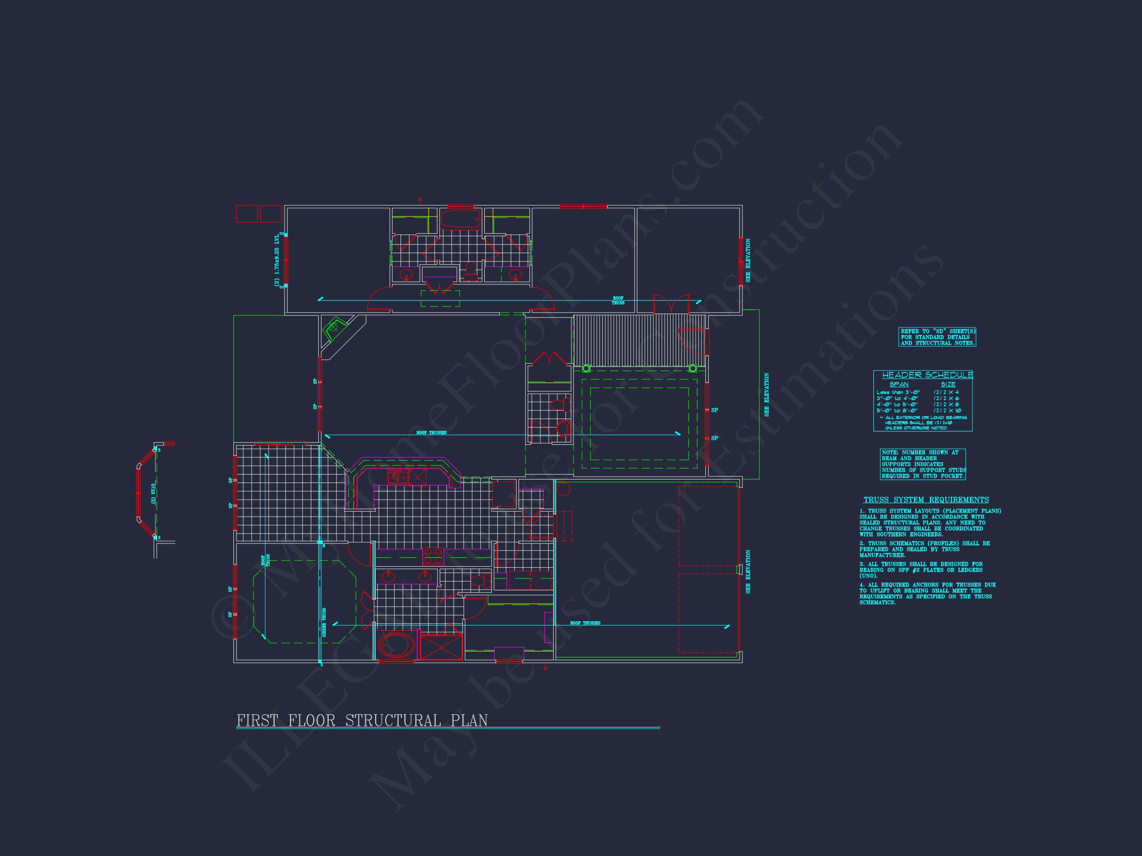 Modern house Plan: Blueprint,CAD Designs for Spacious Living