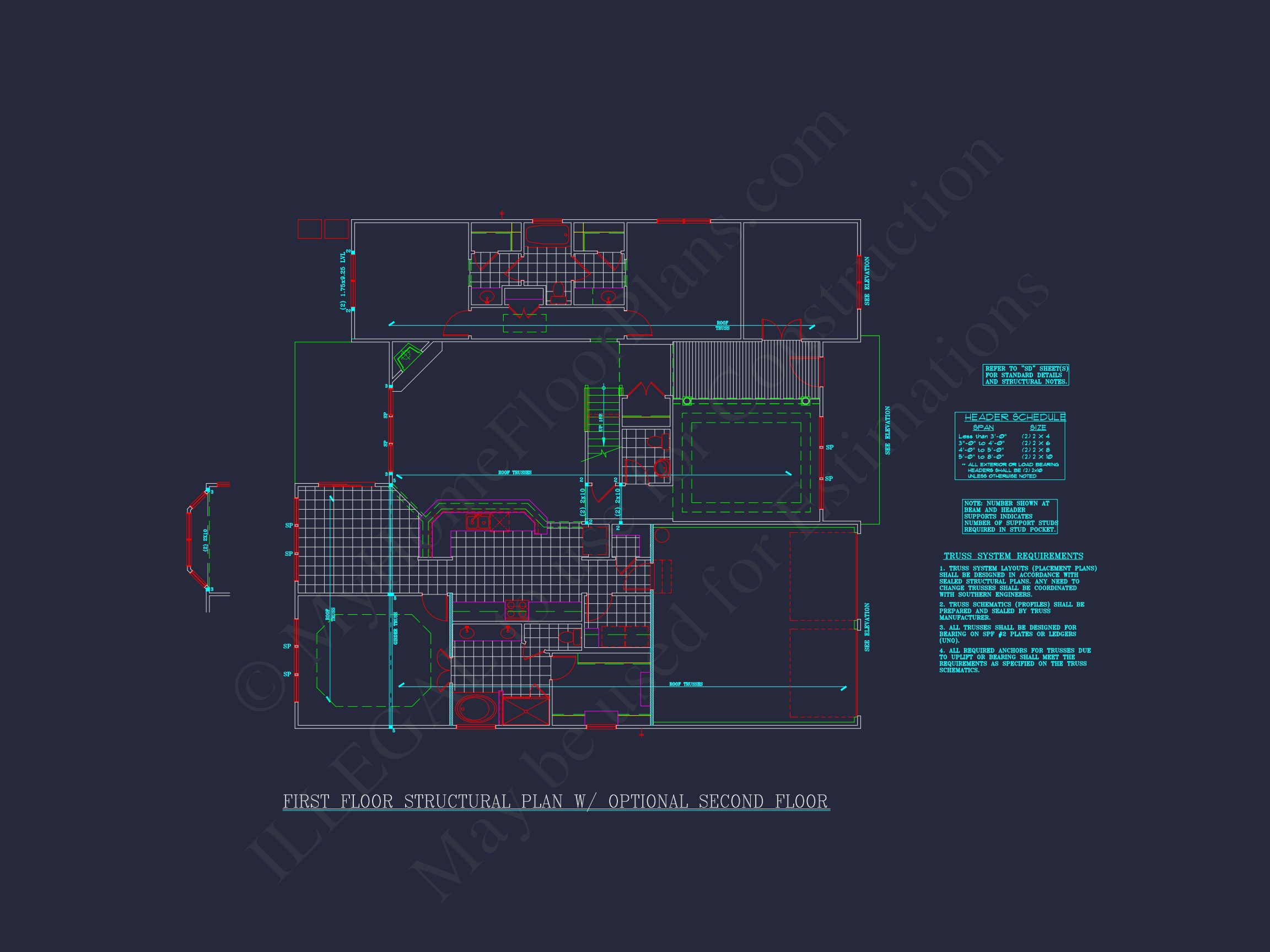 Modern house Plan: Blueprint,CAD Designs for Spacious Living