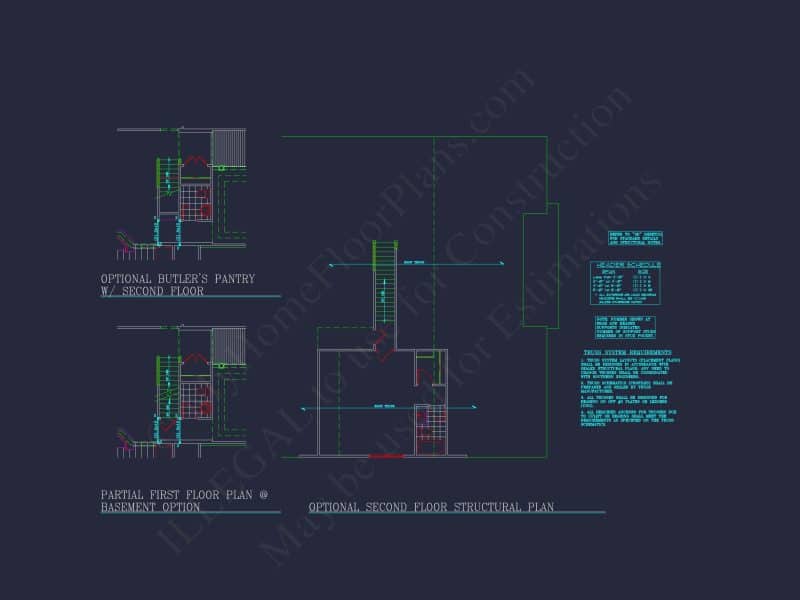 Modern house Plan: Blueprint, CAD Designs for Spacious Living