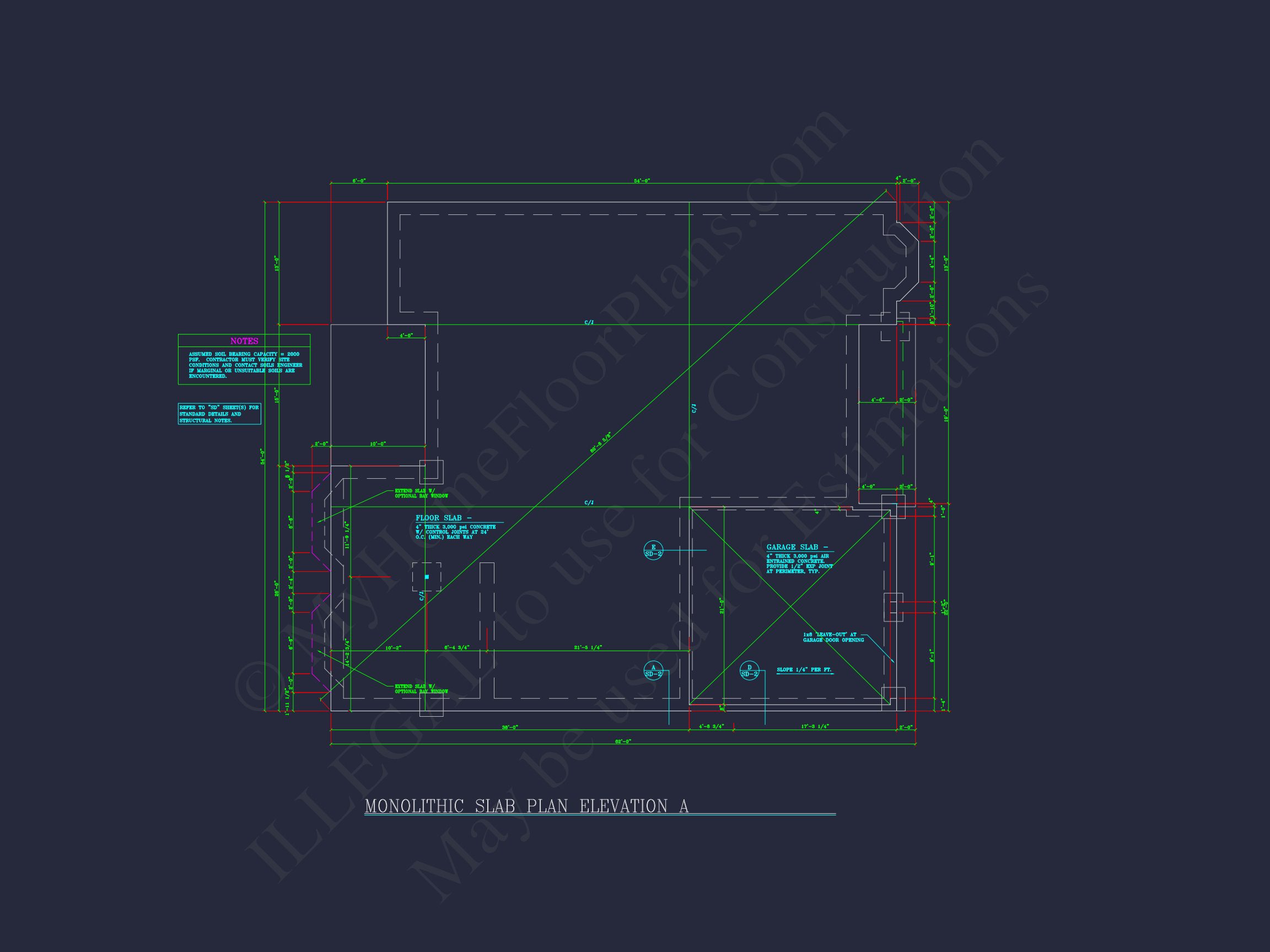 Modern house Plan: Blueprint,CAD Designs for Spacious Living
