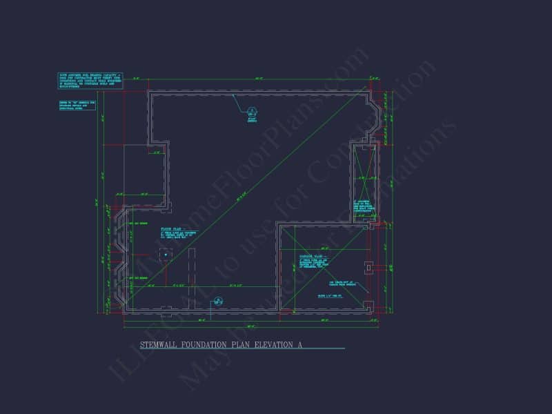 Modern house Plan: Blueprint, CAD Designs for Spacious Living