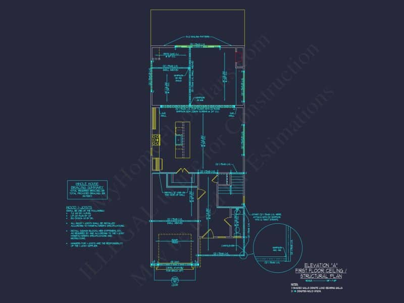 Modern house Plan with 2 Floors and Open-Concept Designs