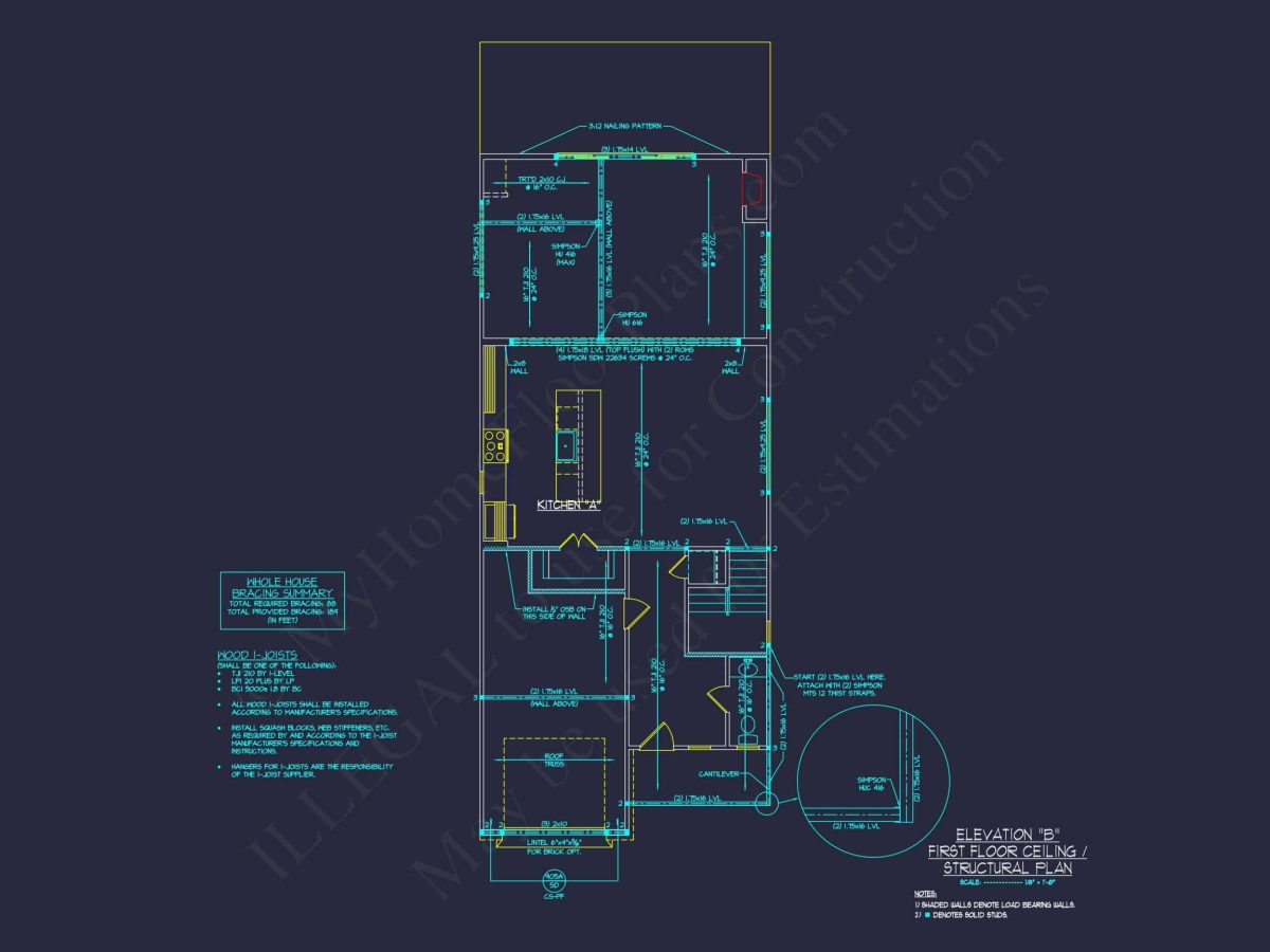 Modern house Plan with 2 Floors and Open-Concept Designs