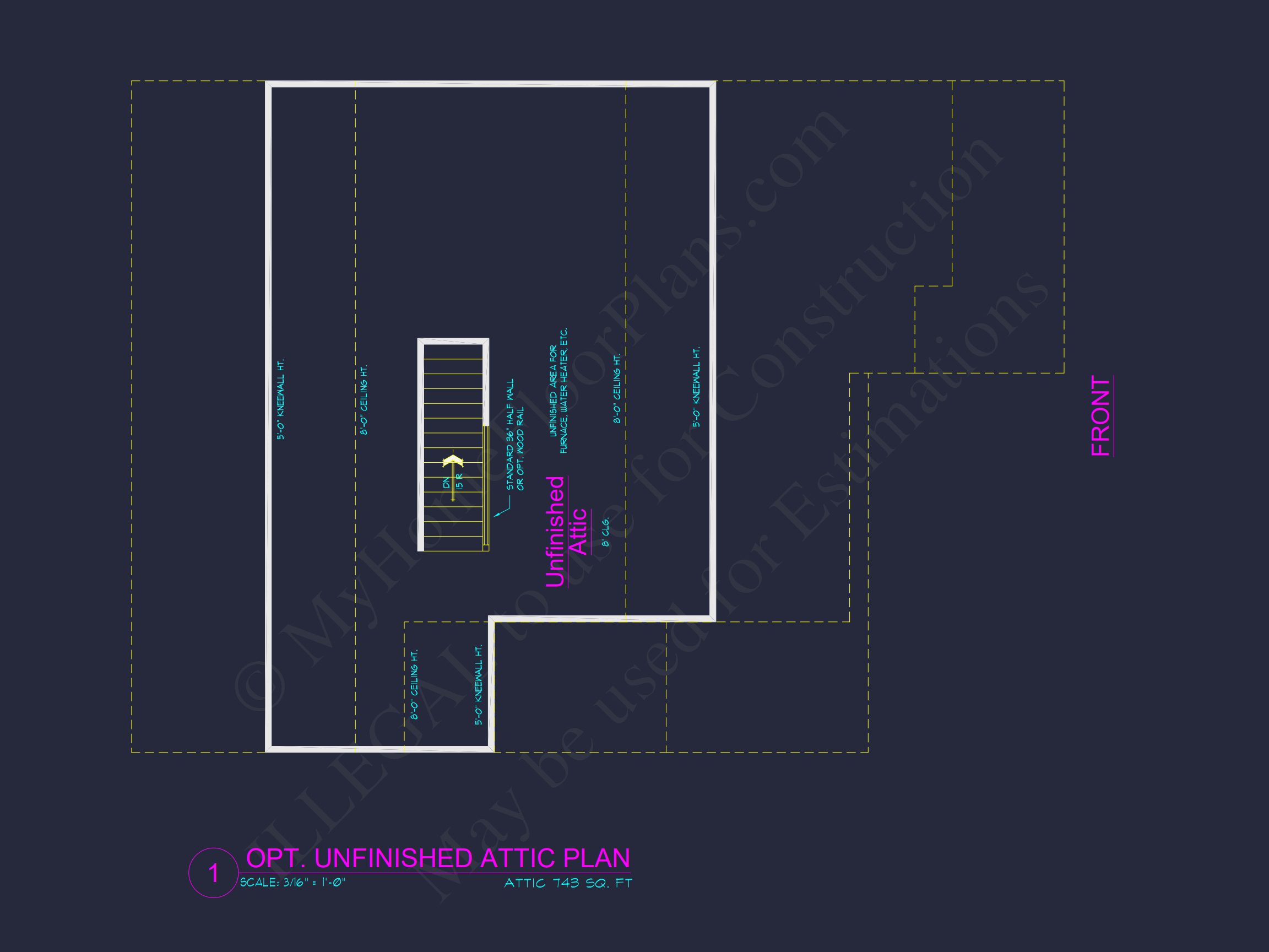 Modern house Plan with 4 Bedrooms,2 Stories & CAD Designs