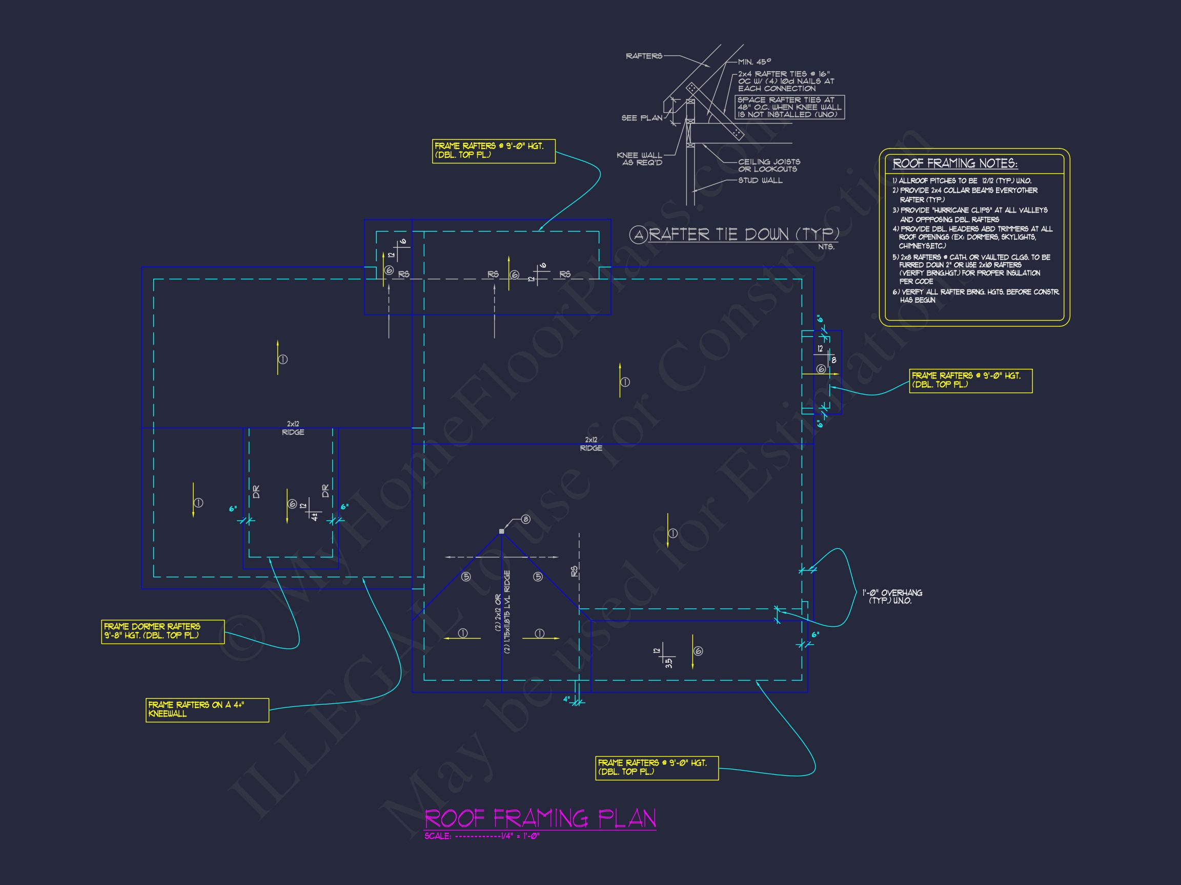 Modern house Plan with Architectural Designs and CAD Features