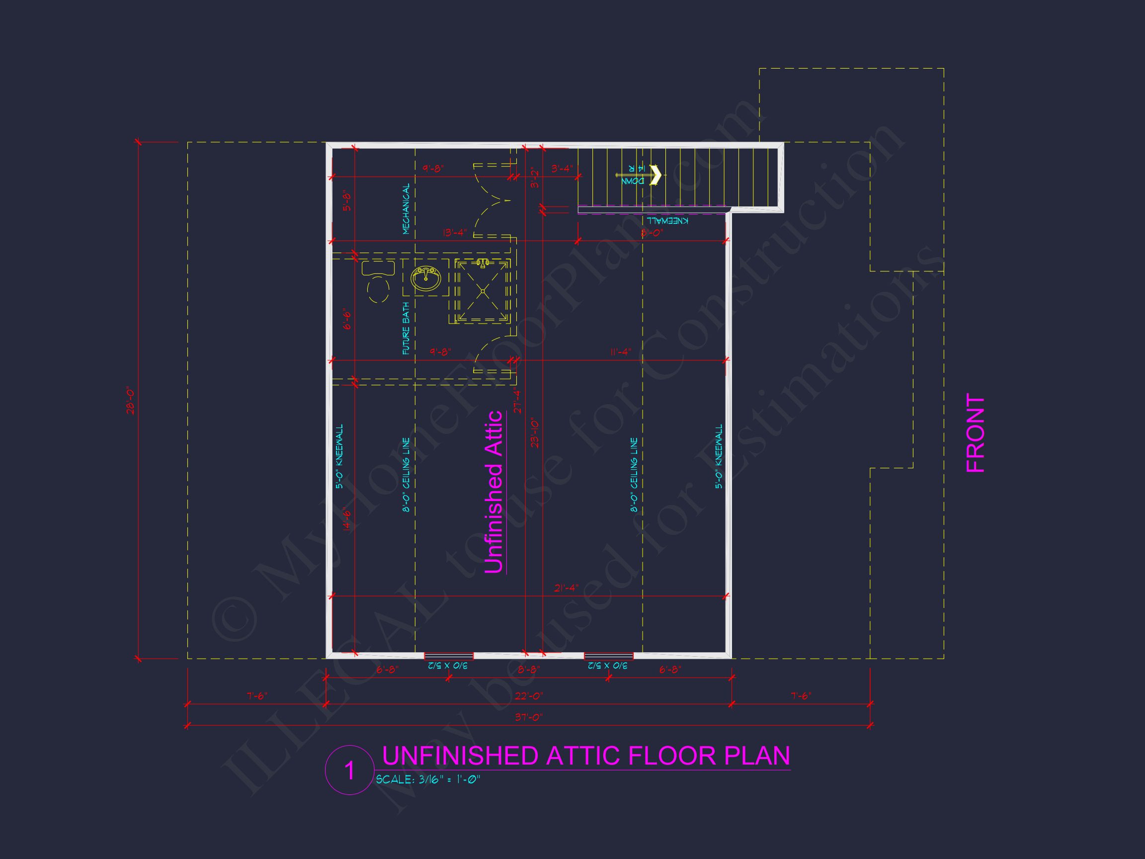 Modern house Plan with CAD Designs and Blueprint Flexibility