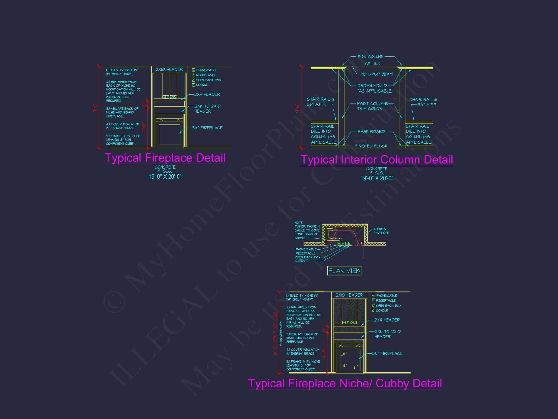 Modern house Plan with CAD Designs and Blueprint Flexibility