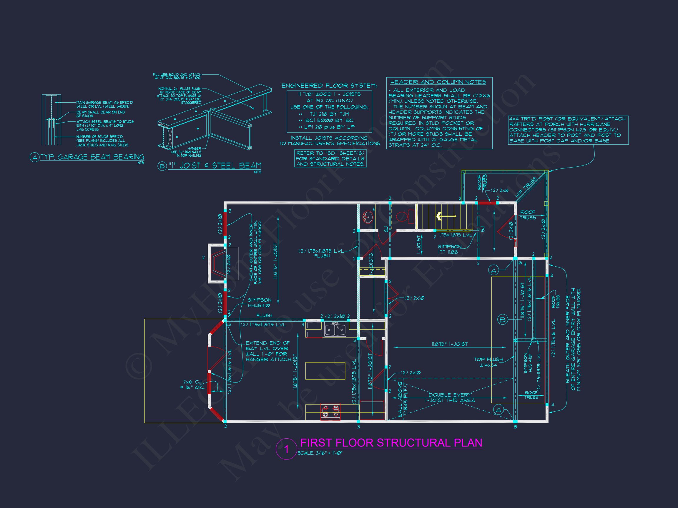 Modern house Plan with CAD Designs and Blueprint Flexibility