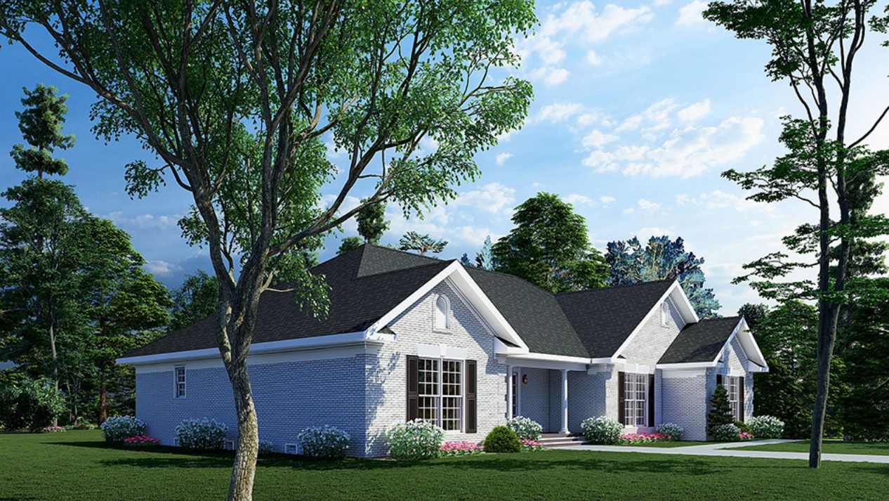 Modern house Floor Plan with 3 Beds,CAD Designs,and Workshop