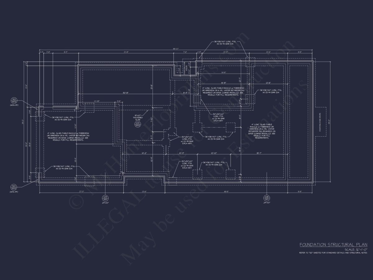 Modern Southern house Plan with Detailed CAD Architecture