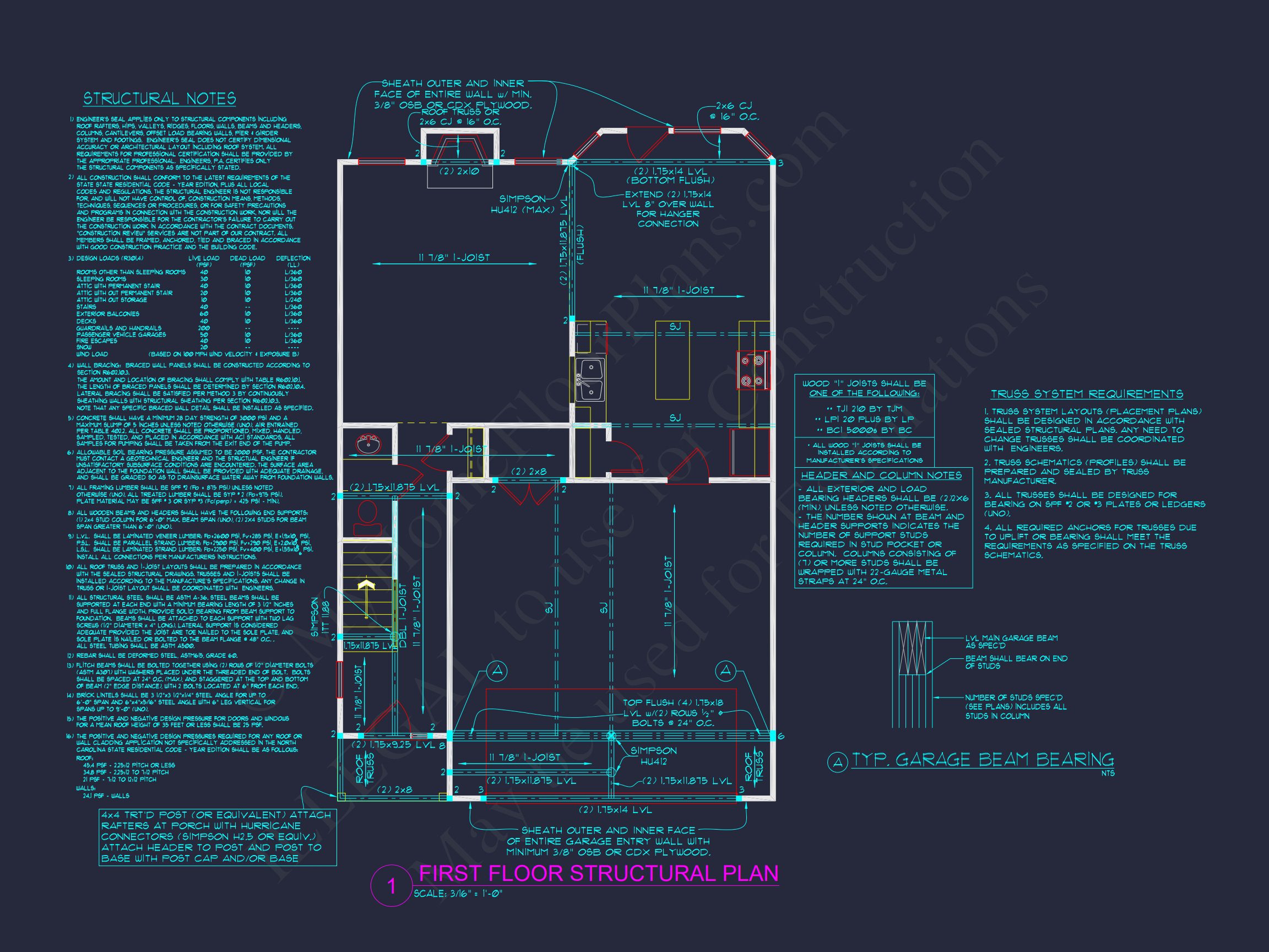 Modern Suburban house Plan: 2-Story Blueprint with CAD Designs