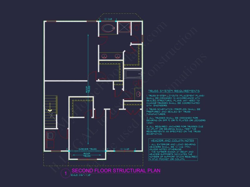 Modern Suburban house Plan: 2-Story Blueprint with CAD Designs
