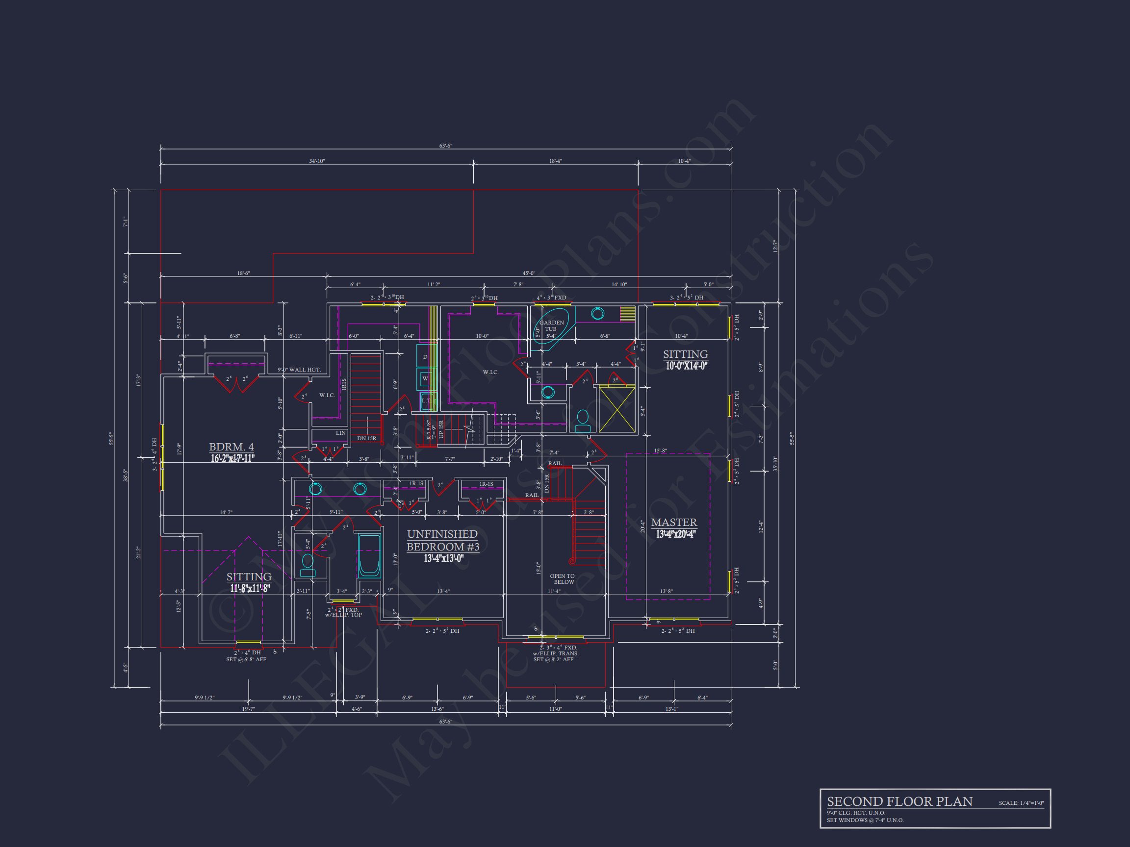 Modern Suburban house Plan with 2 Floors,CAD Designs & More